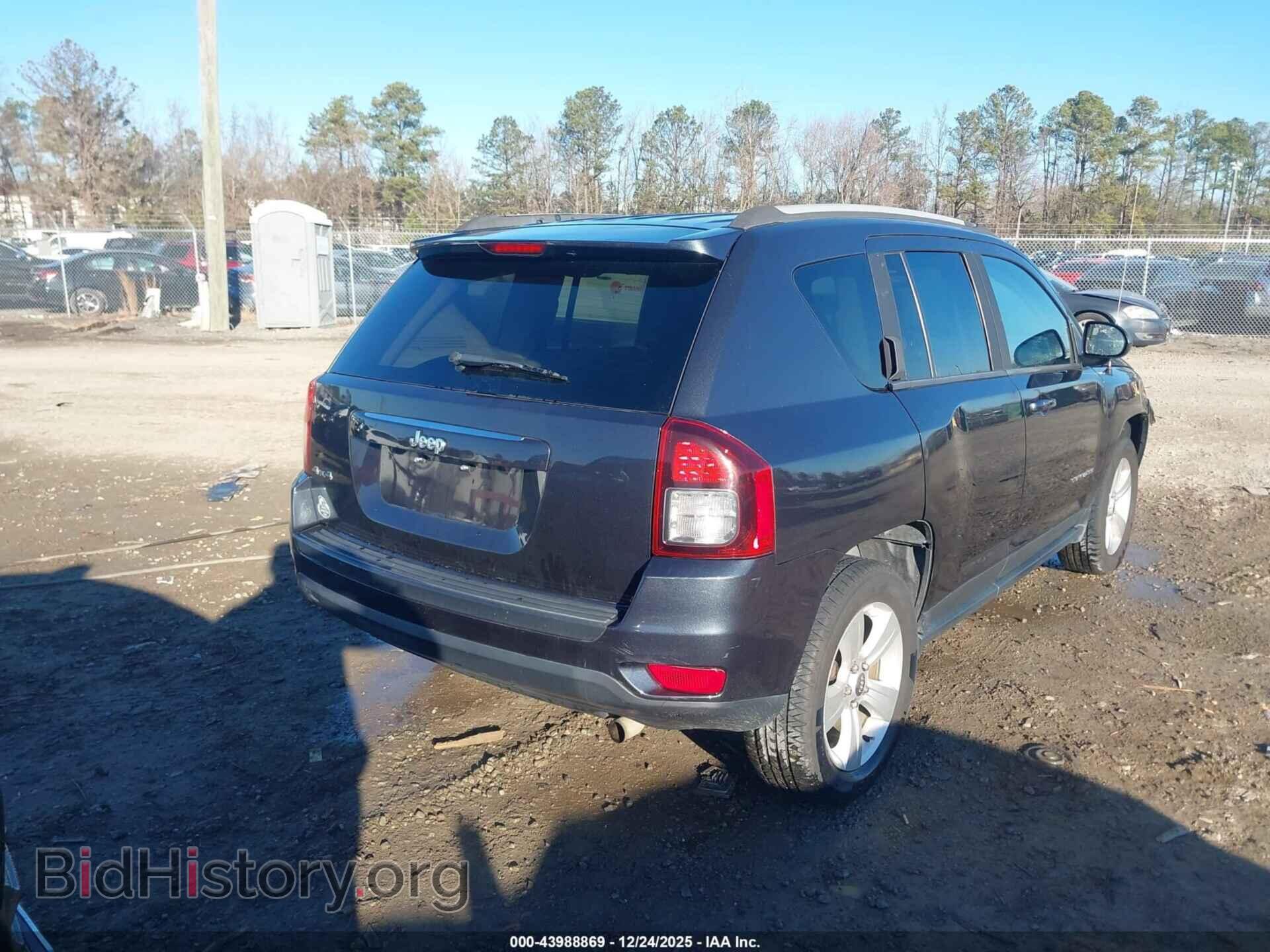 2015 JEEP COMPASS - VIN: 1C4NJDBB3FD423536 - Фото 4