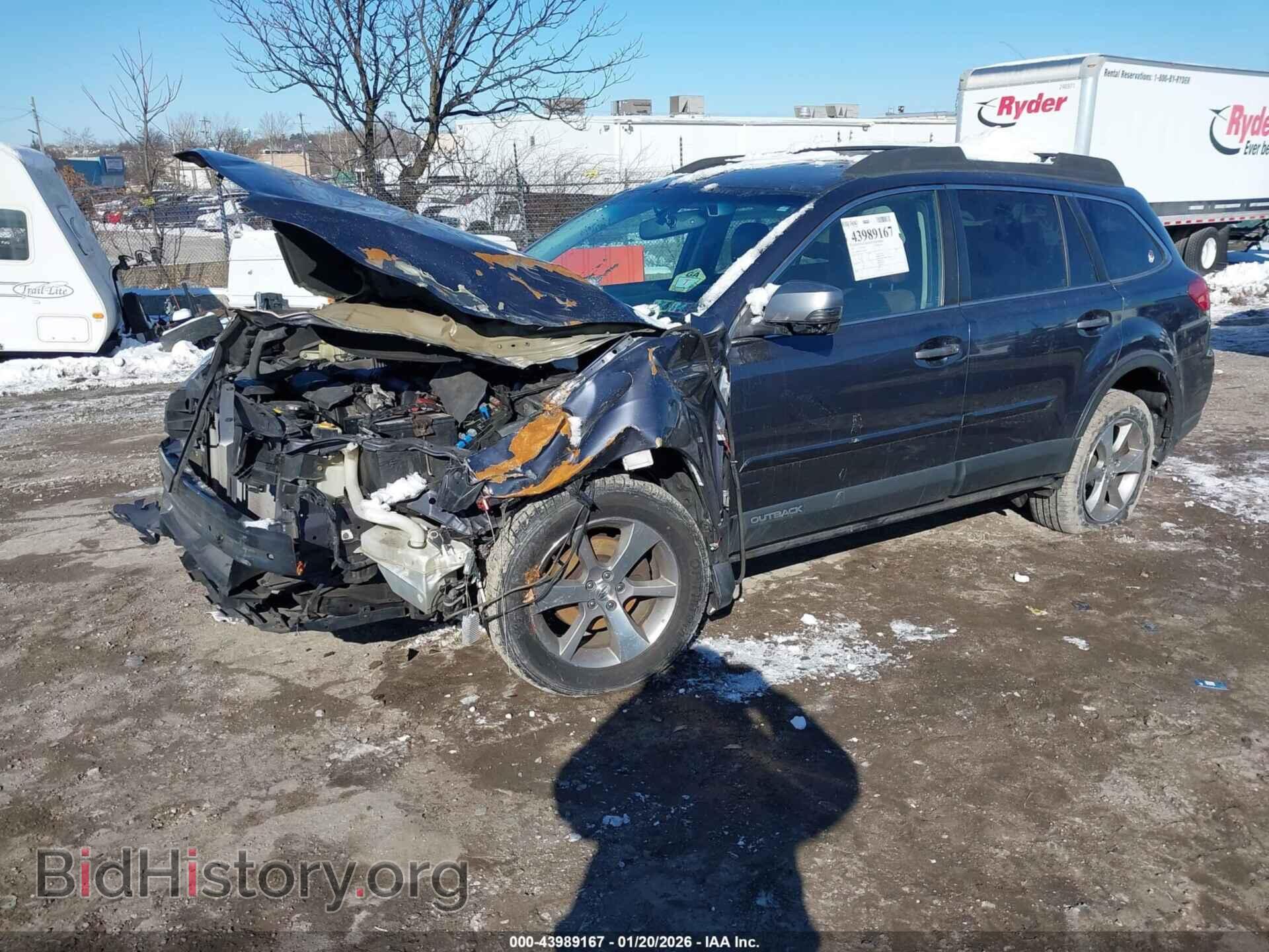 2014 SUBARU OUTBACK - VIN: 4S4BRBPC4E3306453 - Фото 2