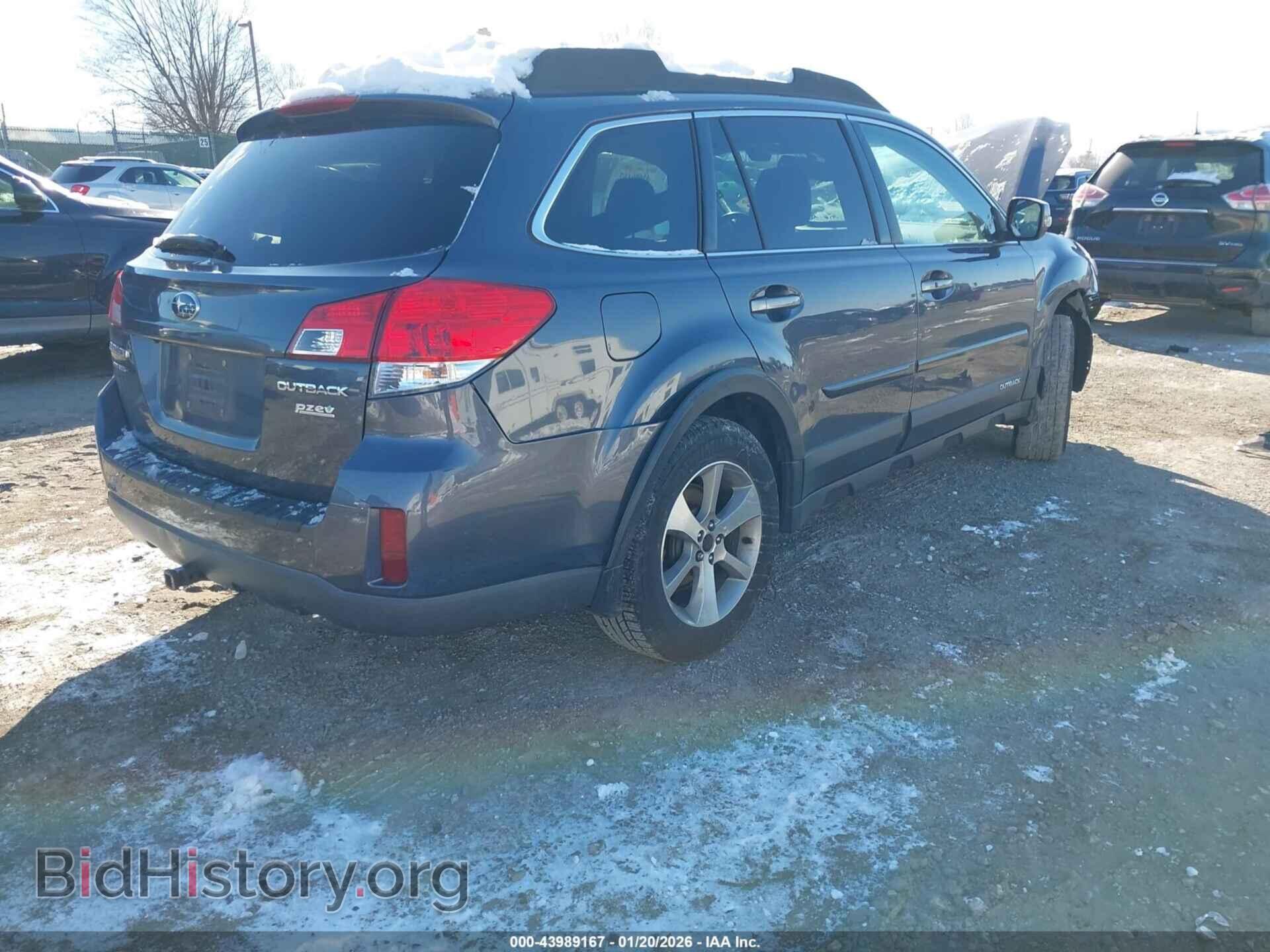 2014 SUBARU OUTBACK - VIN: 4S4BRBPC4E3306453 - Фото 4