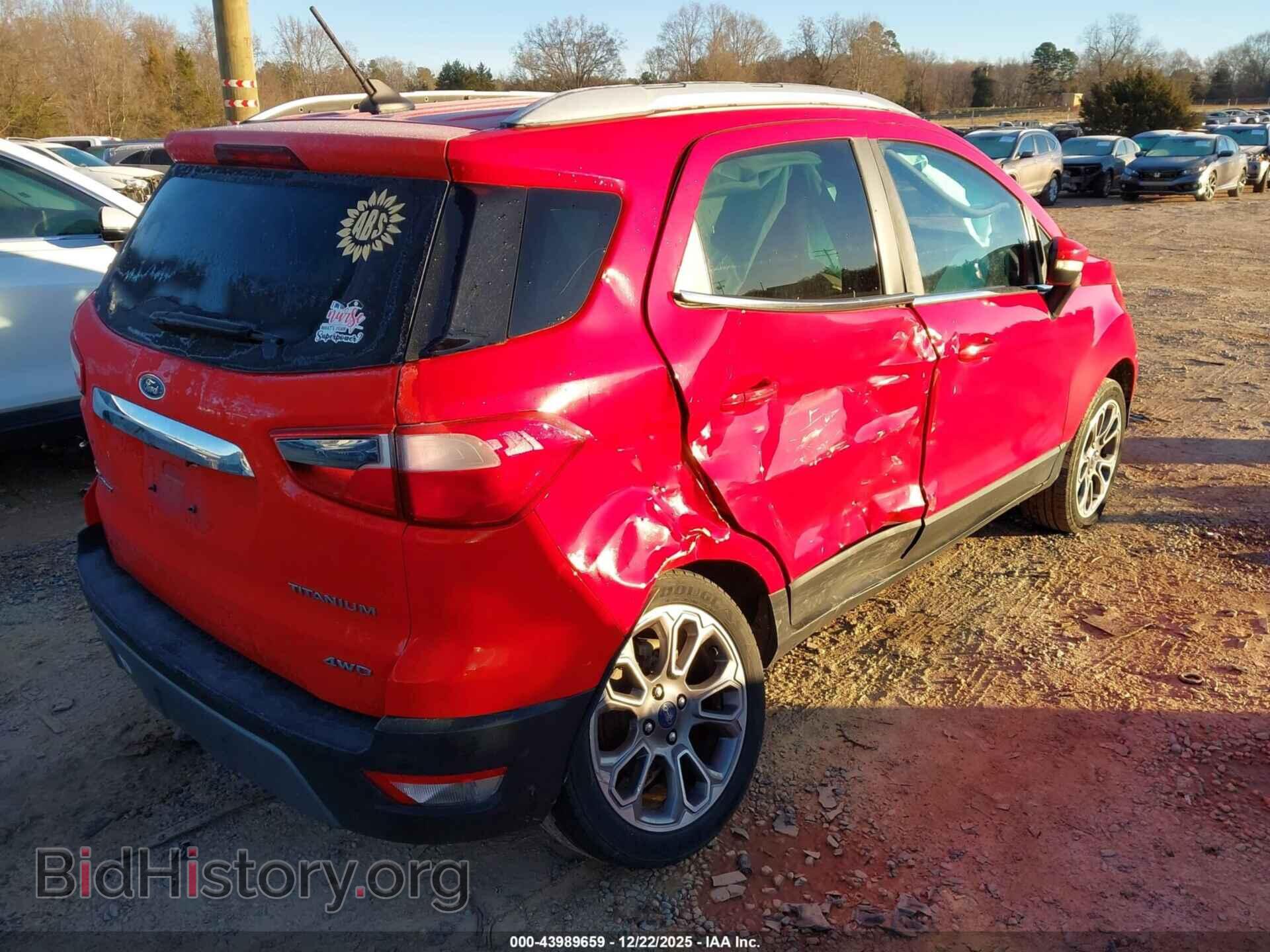 2020 FORD ECOSPORT - VIN: MAJ6S3KL8LC347274 - Фото 4