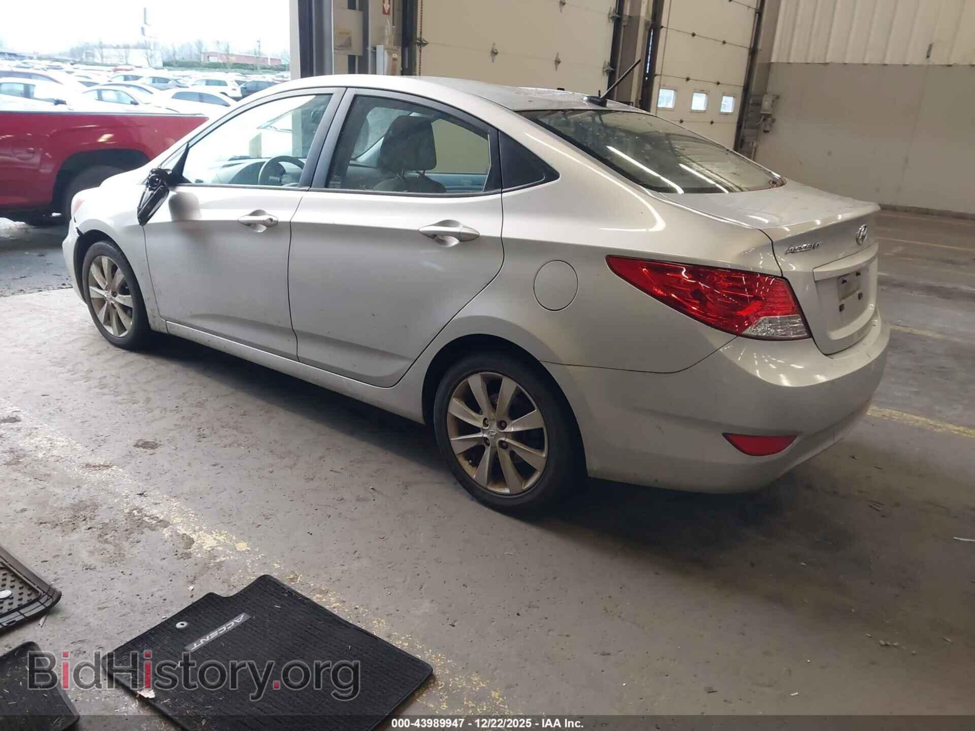 2014 HYUNDAI ACCENT - VIN: KMHCU4AE9EU740807 - Фото 3