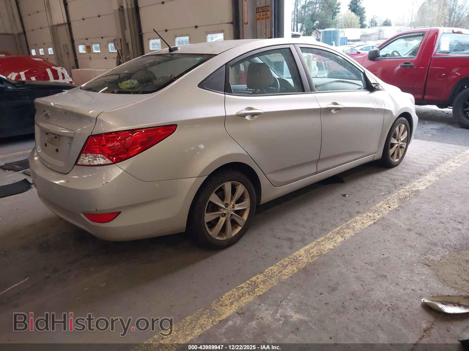 2014 HYUNDAI ACCENT - VIN: KMHCU4AE9EU740807 - Фото 4