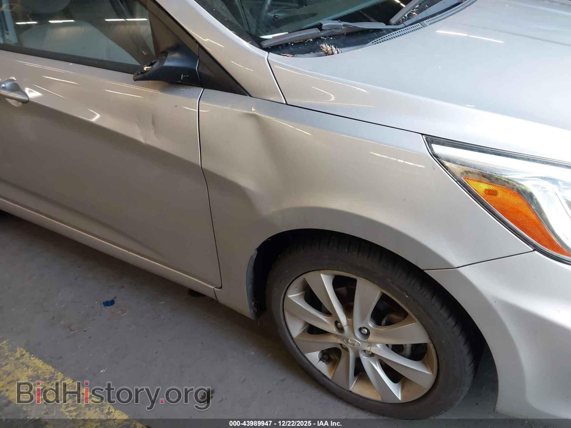 2014 HYUNDAI ACCENT - VIN: KMHCU4AE9EU740807 - Фото 6