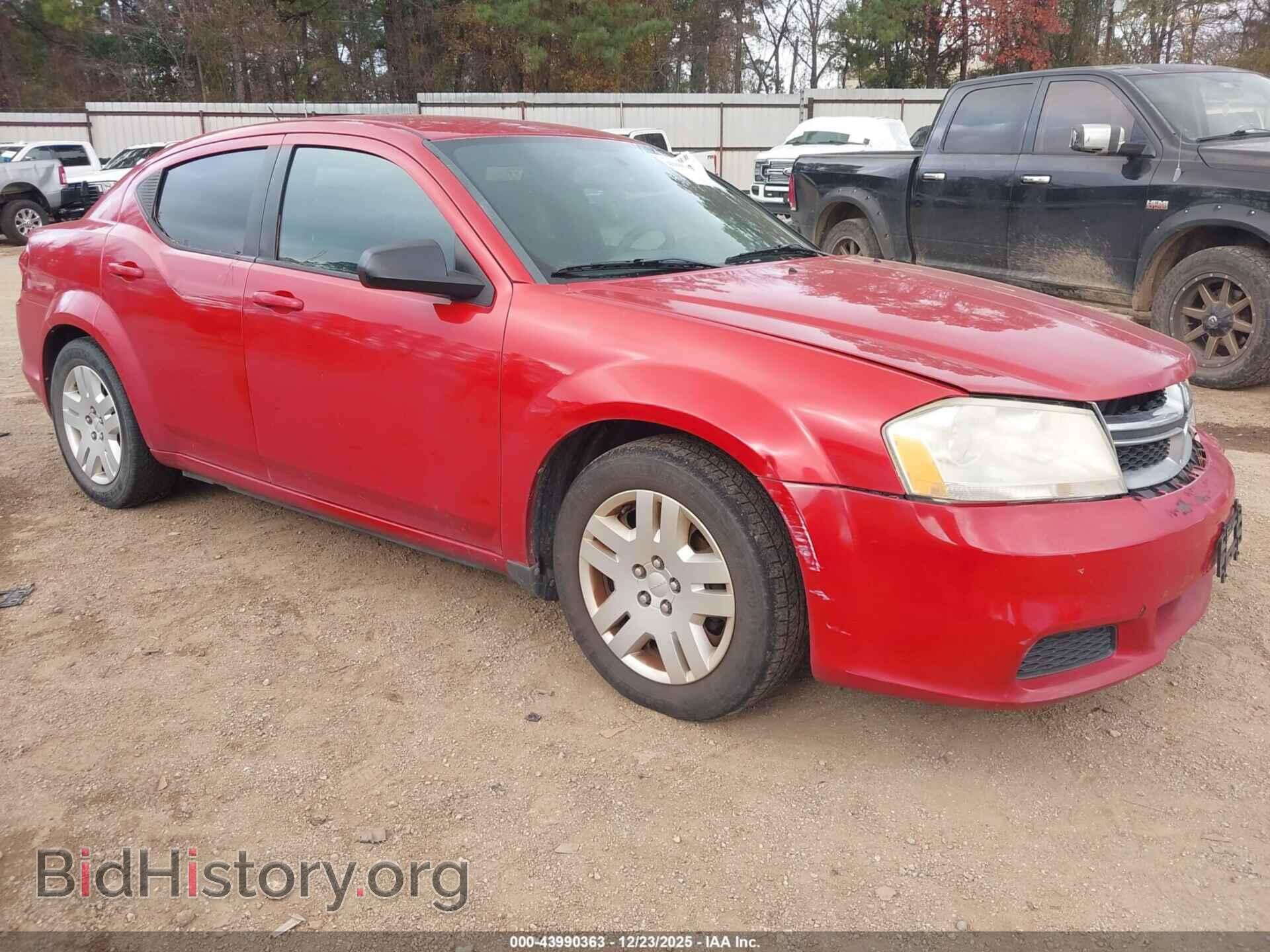 Photo 1C3CDZAB8DN547908 - DODGE AVENGER 2013