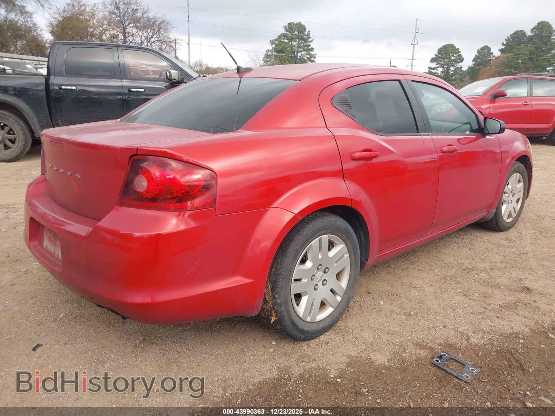 2013 DODGE AVENGER - VIN: 1C3CDZAB8DN547908 - Фото 4