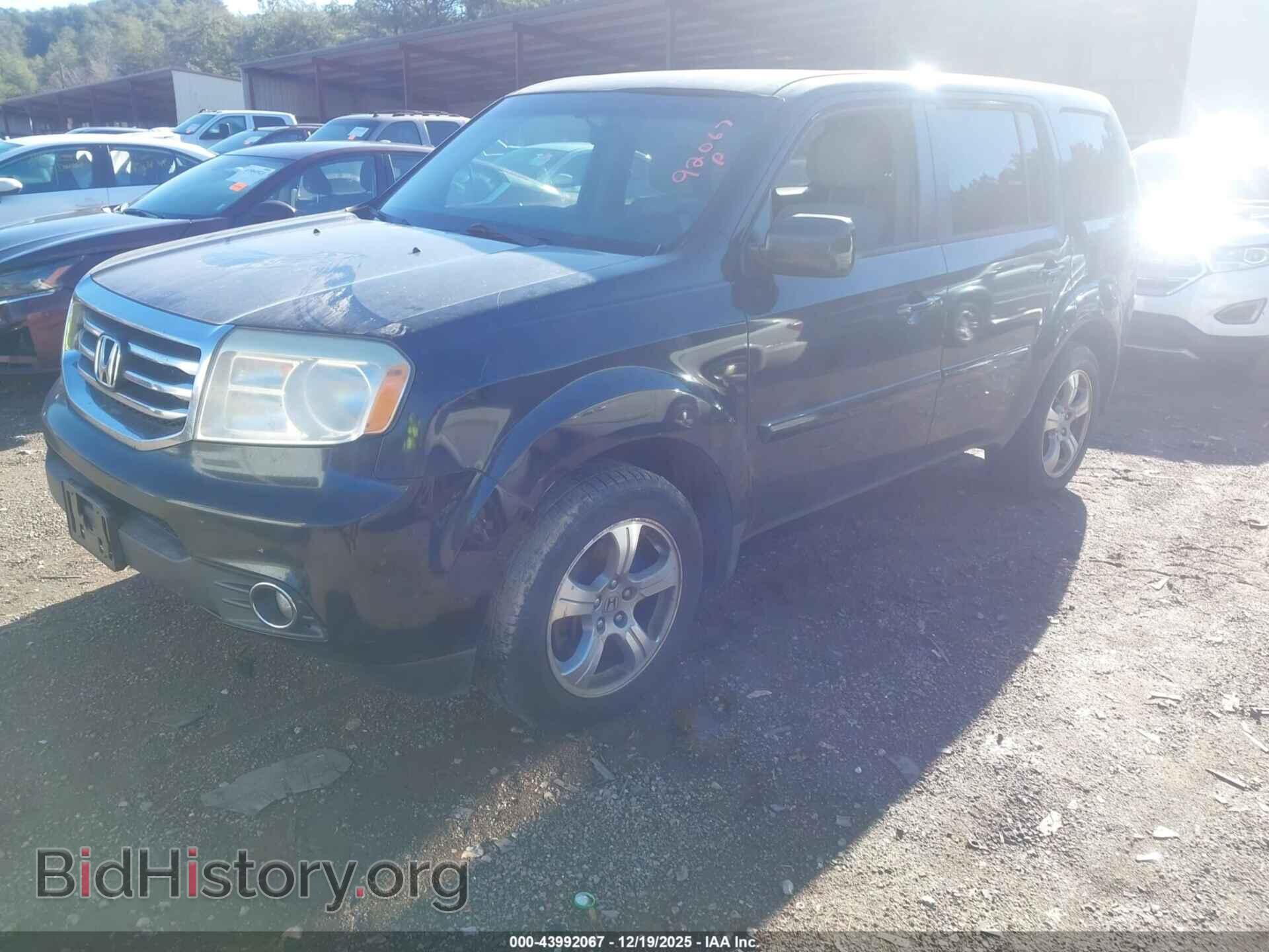 2012 HONDA PILOT - VIN: 5FNYF3H43CB014829 - Фото 2