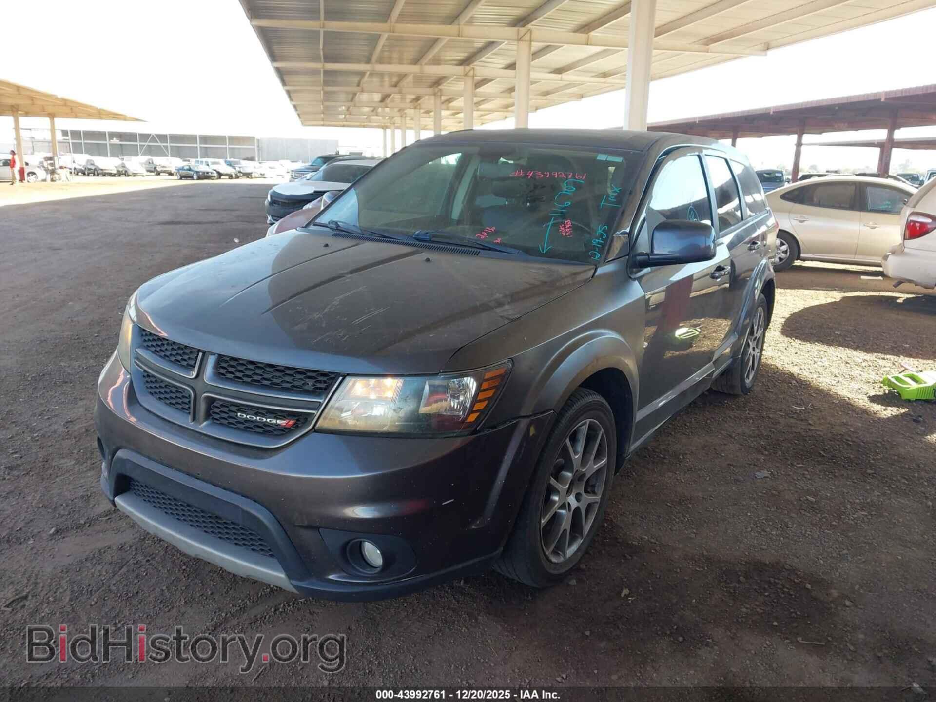 2016 DODGE JOURNEY - VIN: 3C4PDCEG7GT116707 - Фото 2
