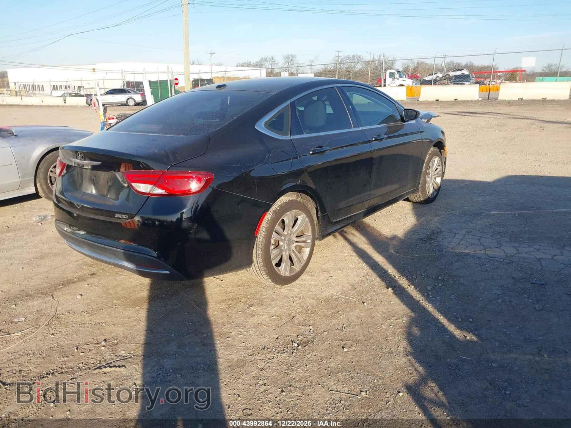 2015 CHRYSLER 200 - VIN: 1C3CCCAB8FN534921 - Фото 4