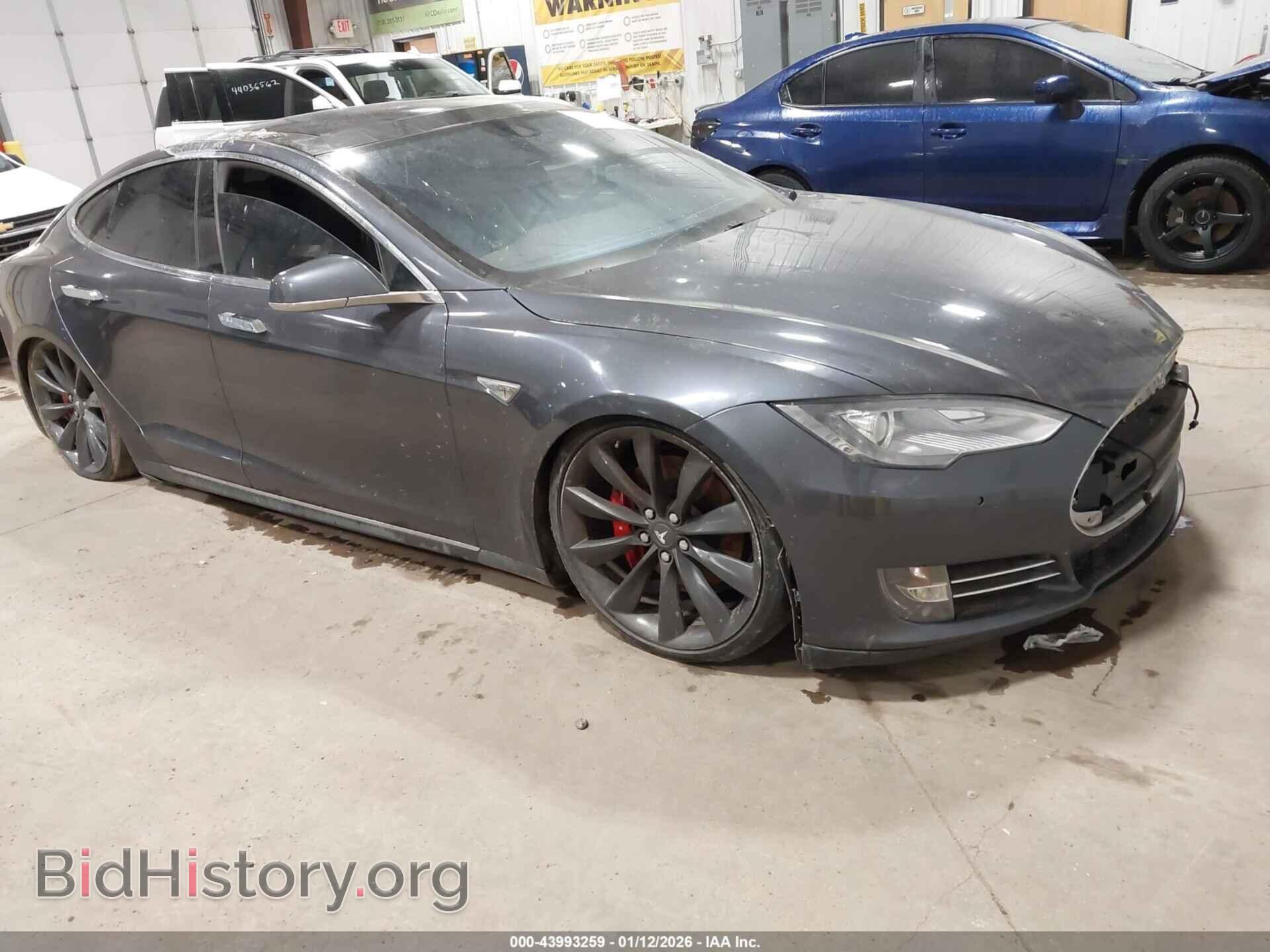 Photo 5YJSA1V46FF100489 - TESLA MODEL S 2015