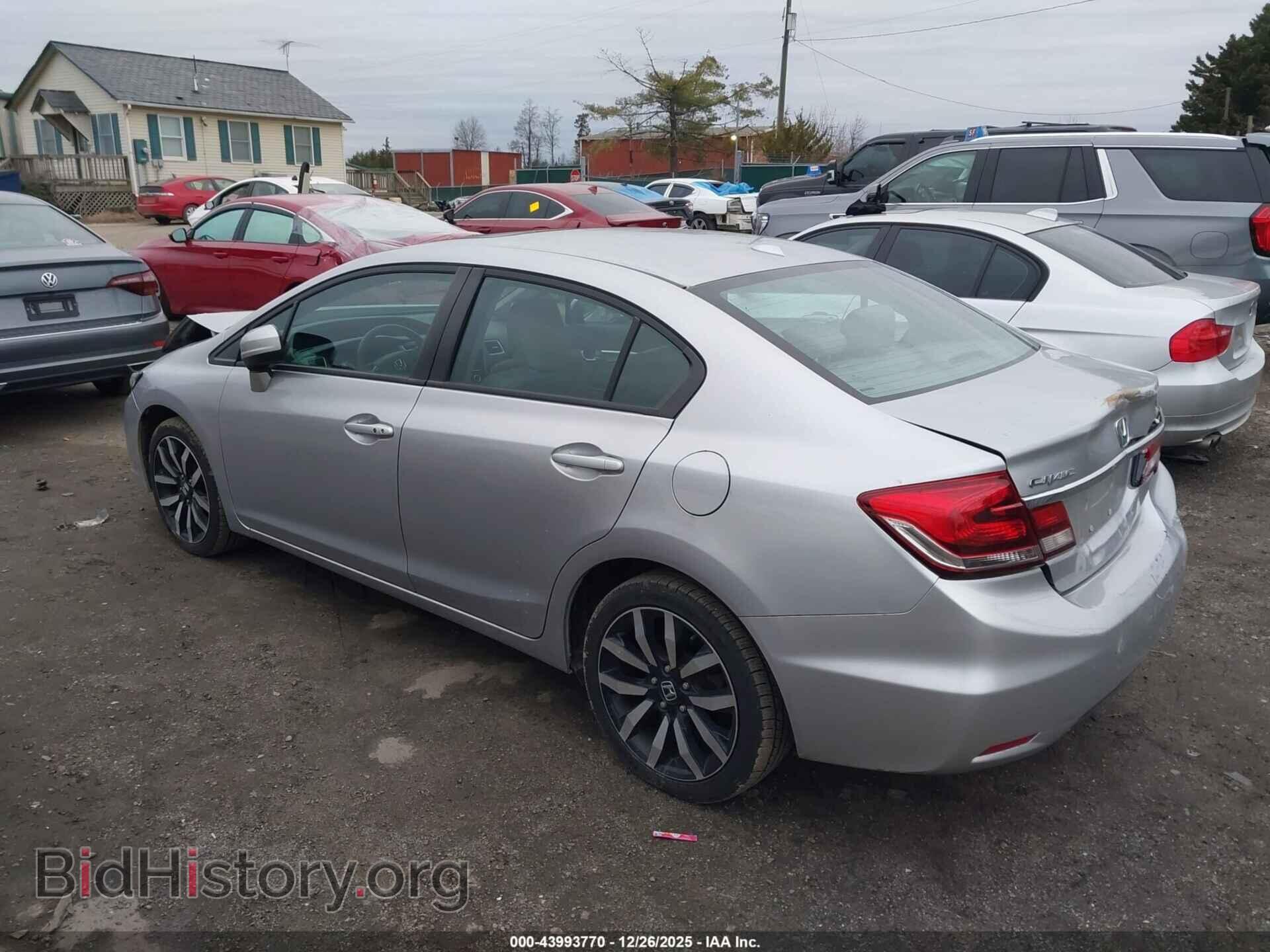 2015 HONDA CIVIC - VIN: 19XFB2F94FE080439 - Фото 3