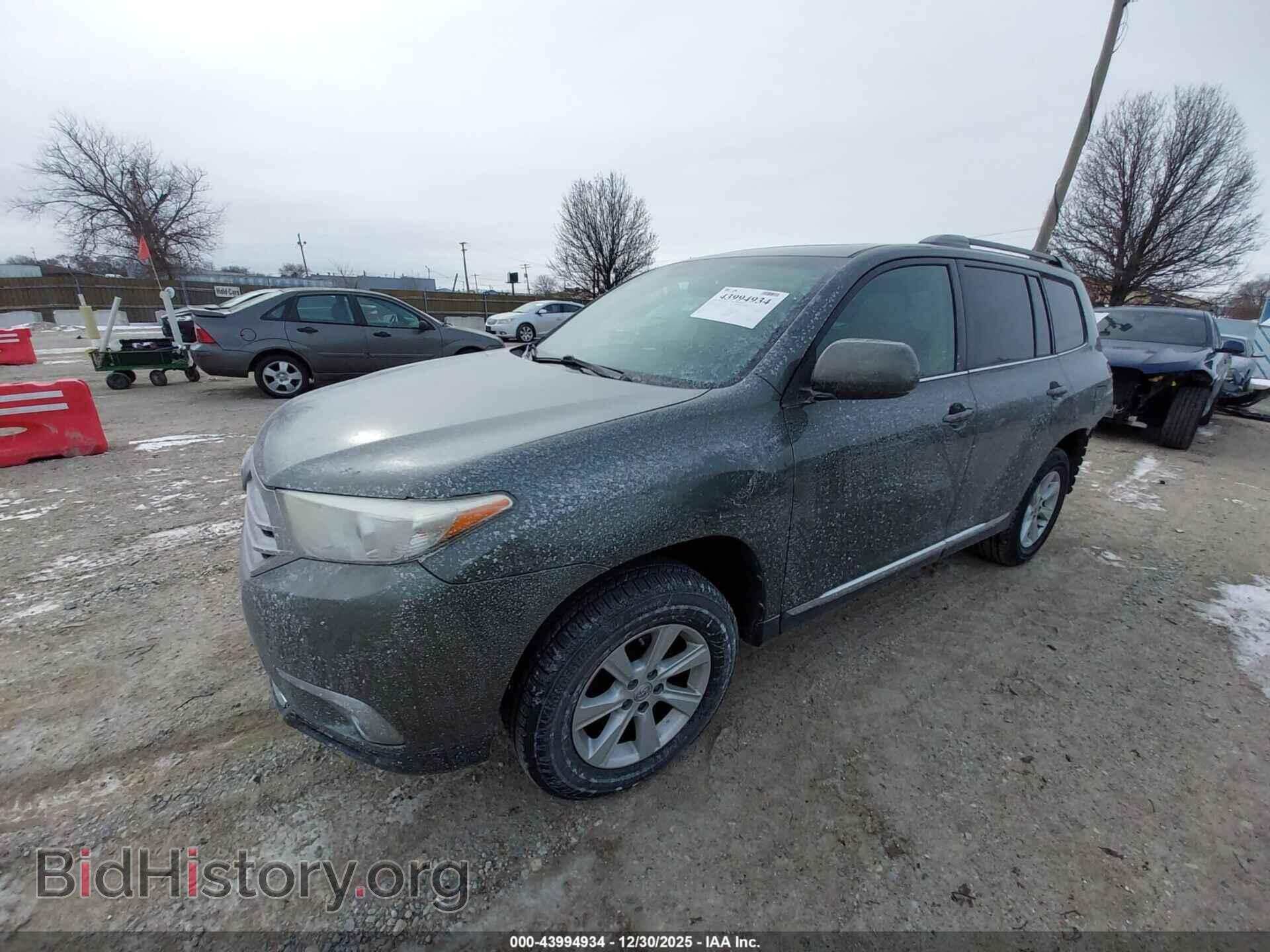 2013 TOYOTA HIGHLANDER - VIN: 5TDBK3EH8DS189275 - Фото 2