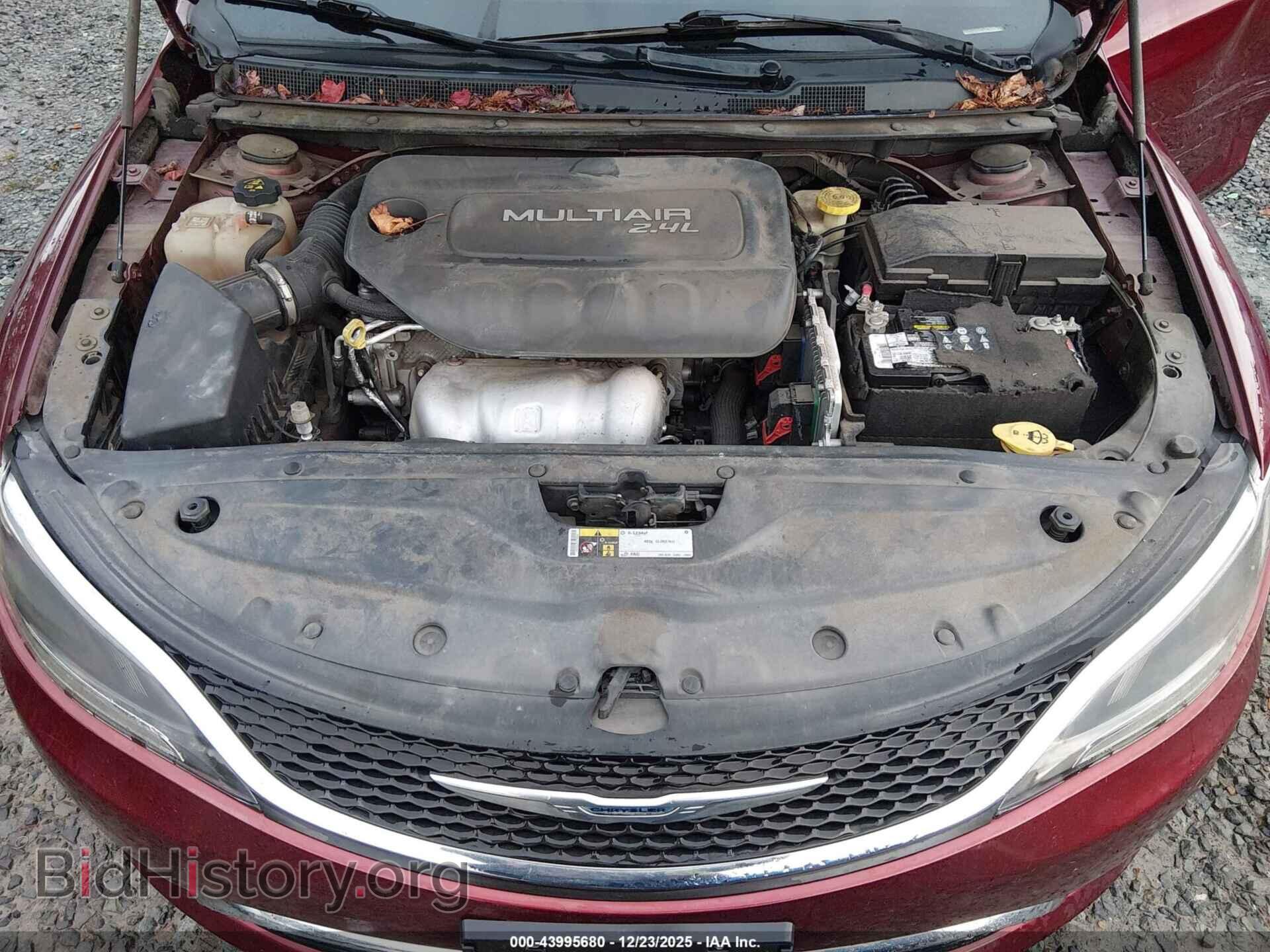 2016 CHRYSLER 200 - VIN: 1C3CCCAB0GN123448 - Фото 10