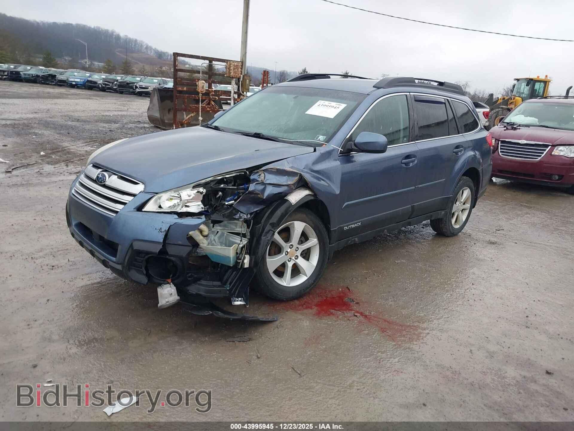 2014 SUBARU OUTBACK - VIN: 4S4BRBCC2E3310393 - Фото 2