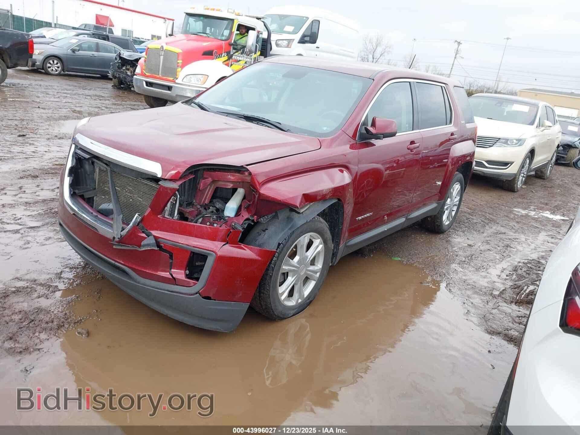 2017 GMC TERRAIN - VIN: 2GKALMEK2H6105658 - Фото 2