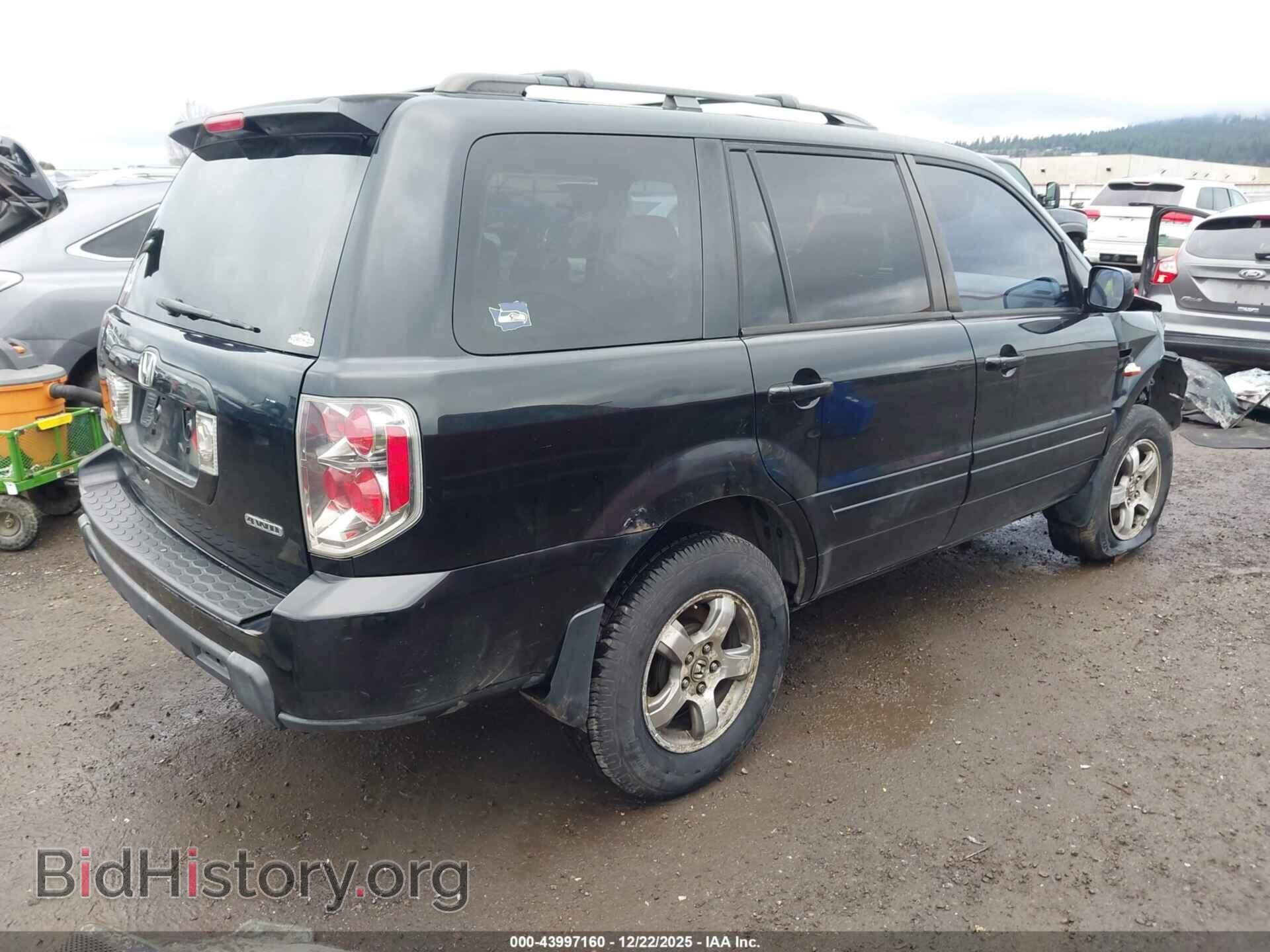 2006 HONDA PILOT - VIN: 2HKYF18456H527672 - Фото 4