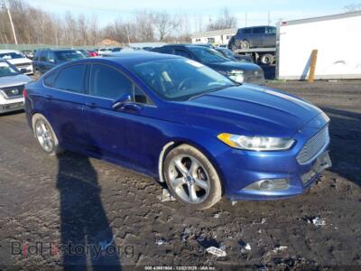 2014 Ford FUSION SE, синий — VIN 3FA6P0H96ER253426, IAAI