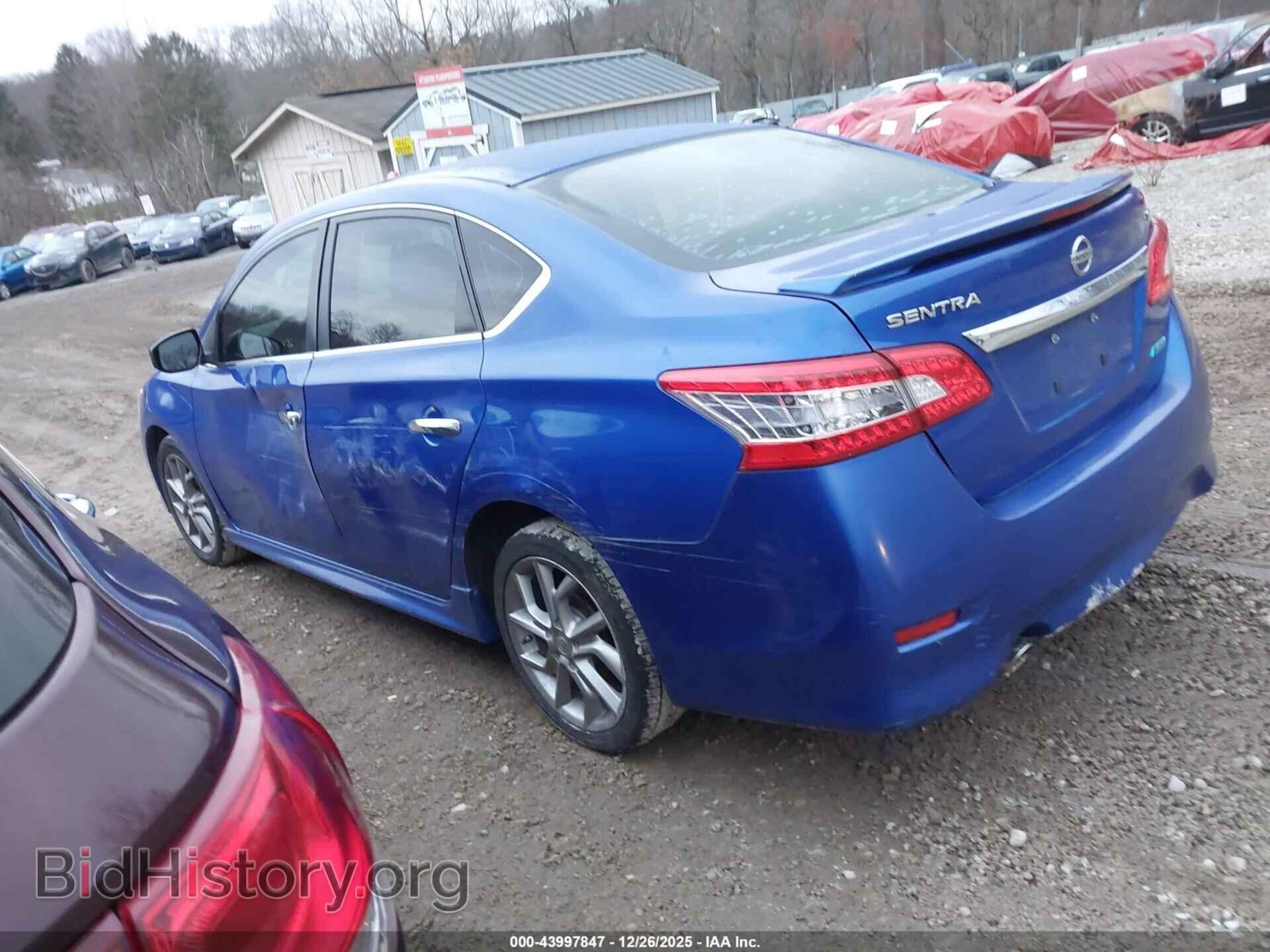 2013 NISSAN SENTRA - VIN: 3N1AB7AP4DL699342 - Фото 3