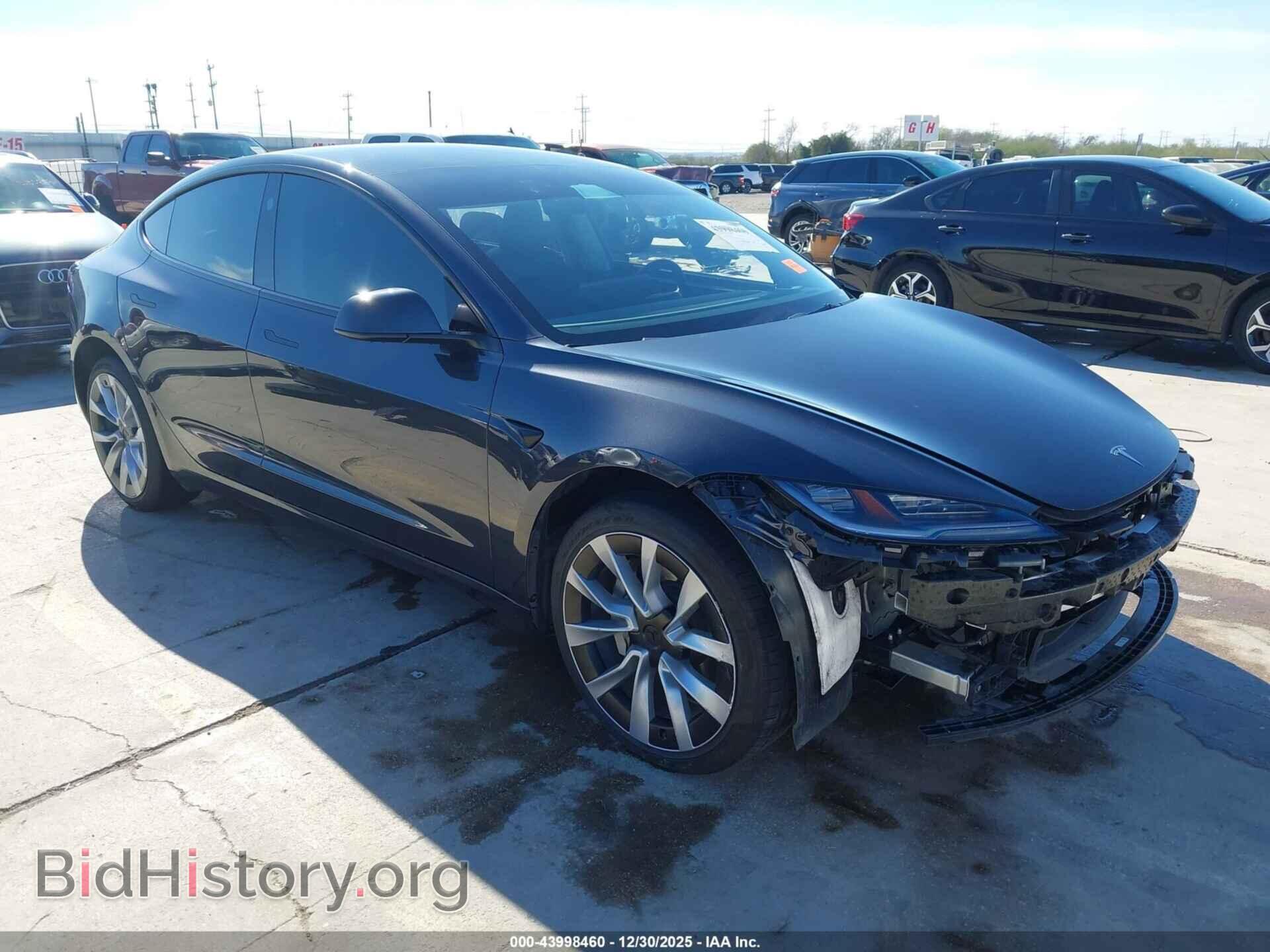 Photo 5YJ3E1EA4RF855644 - TESLA MODEL 3 2024