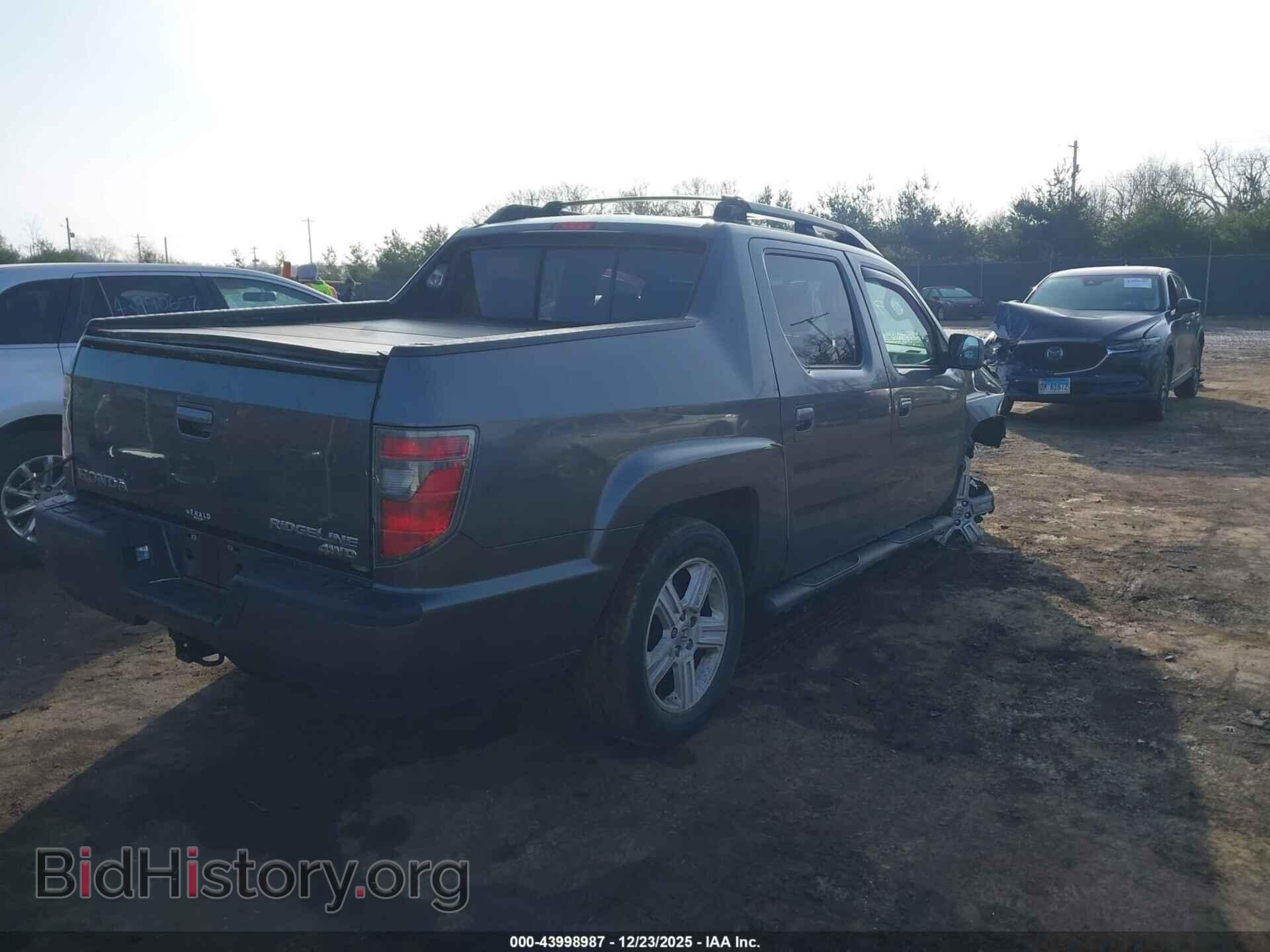 2012 HONDA RIDGELINE - VIN: 5FPYK1F50CB001605 - Фото 4