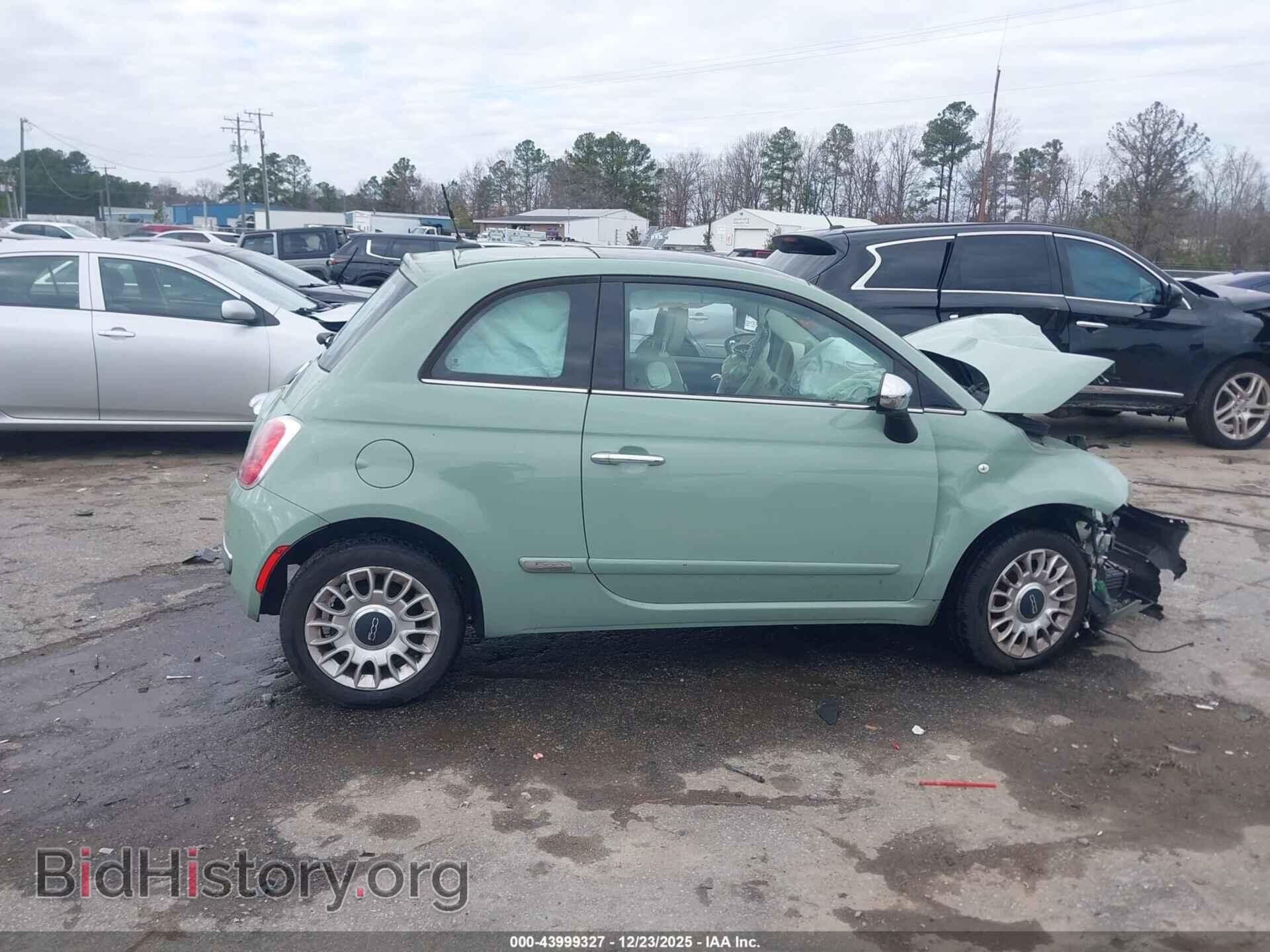 2012 FIAT 500 - VIN: 3C3CFFCR0CT128100 - Фото 13