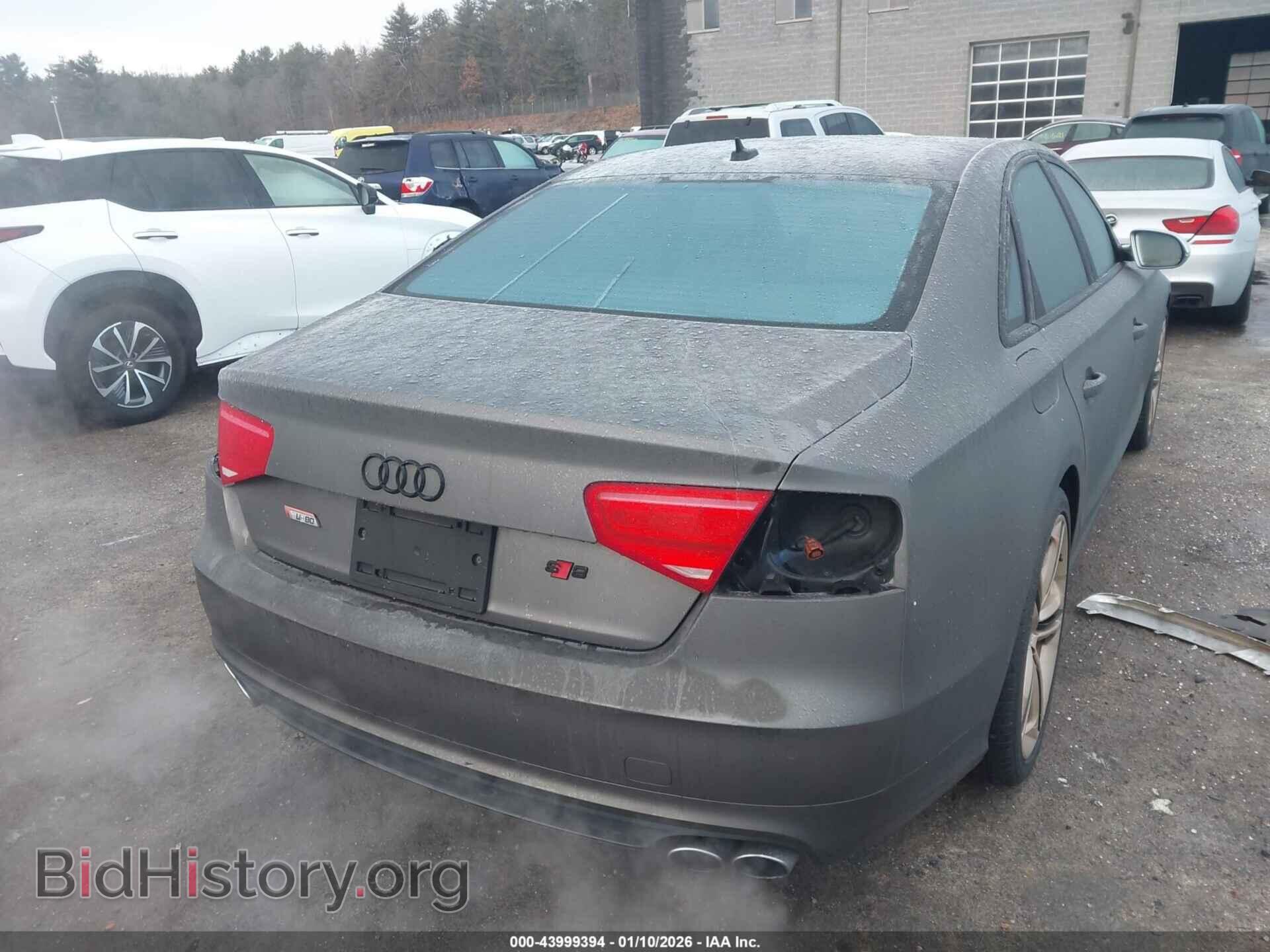 2013 AUDI S8 - VIN: WAUD2AFD3DN010491 - Фото 4