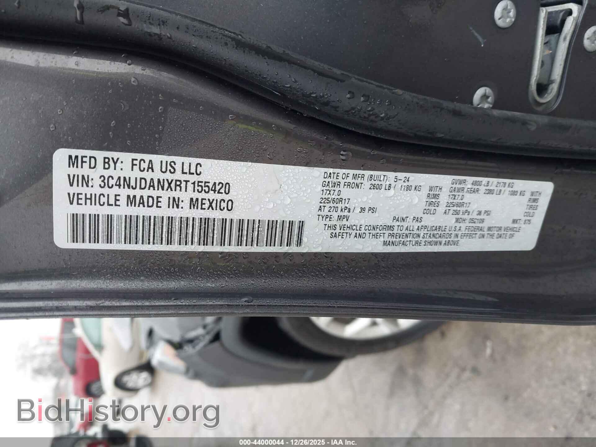 2024 JEEP COMPASS - VIN: 3C4NJDANXRT155420 - Фото 9