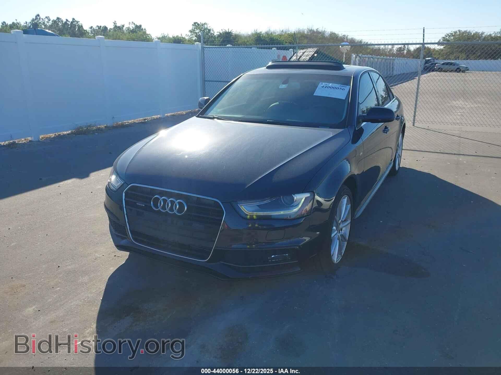 2014 AUDI A4 - VIN: WAUFFAFL4EN041609 - Фото 2