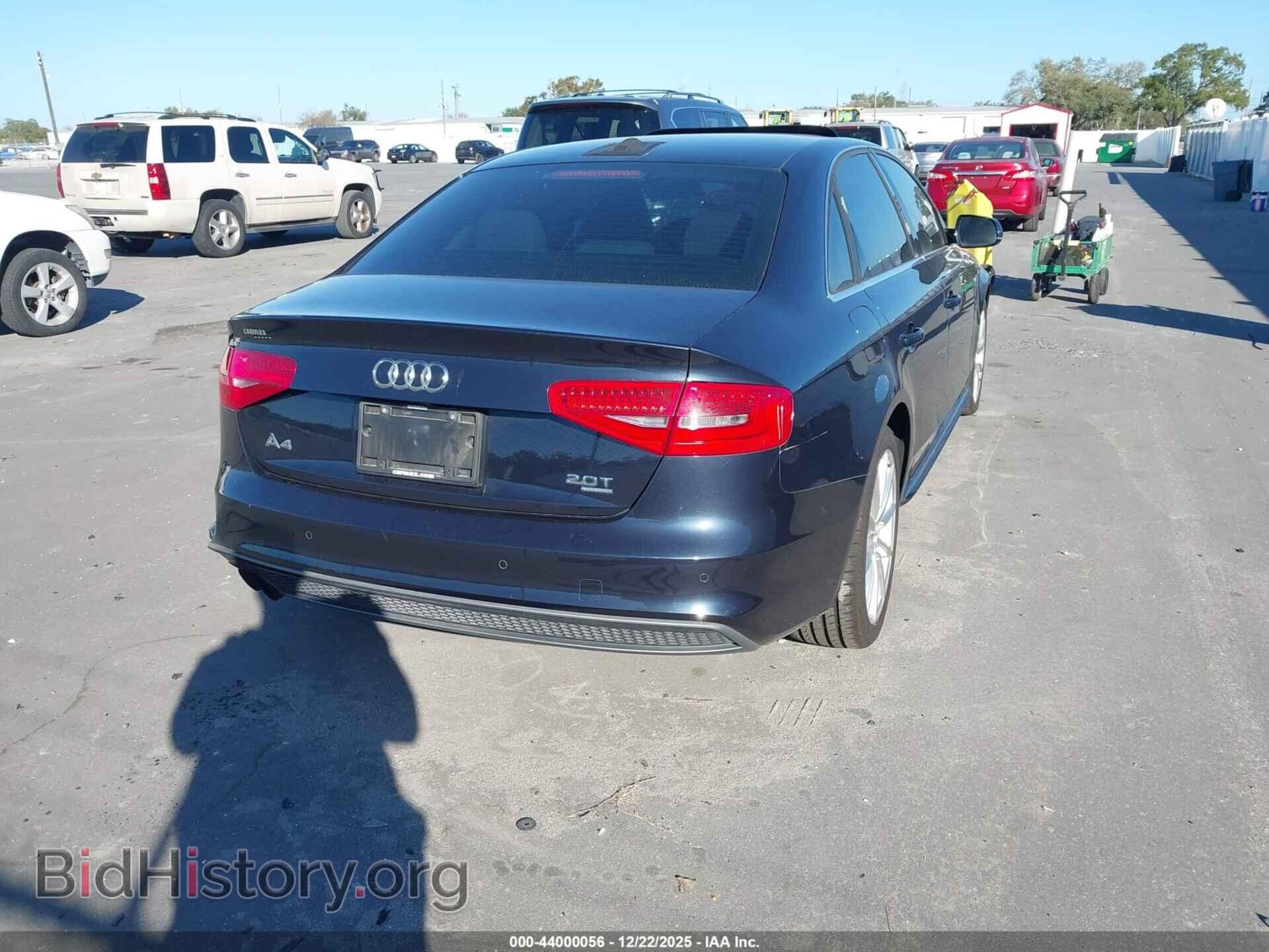 2014 AUDI A4 - VIN: WAUFFAFL4EN041609 - Фото 4