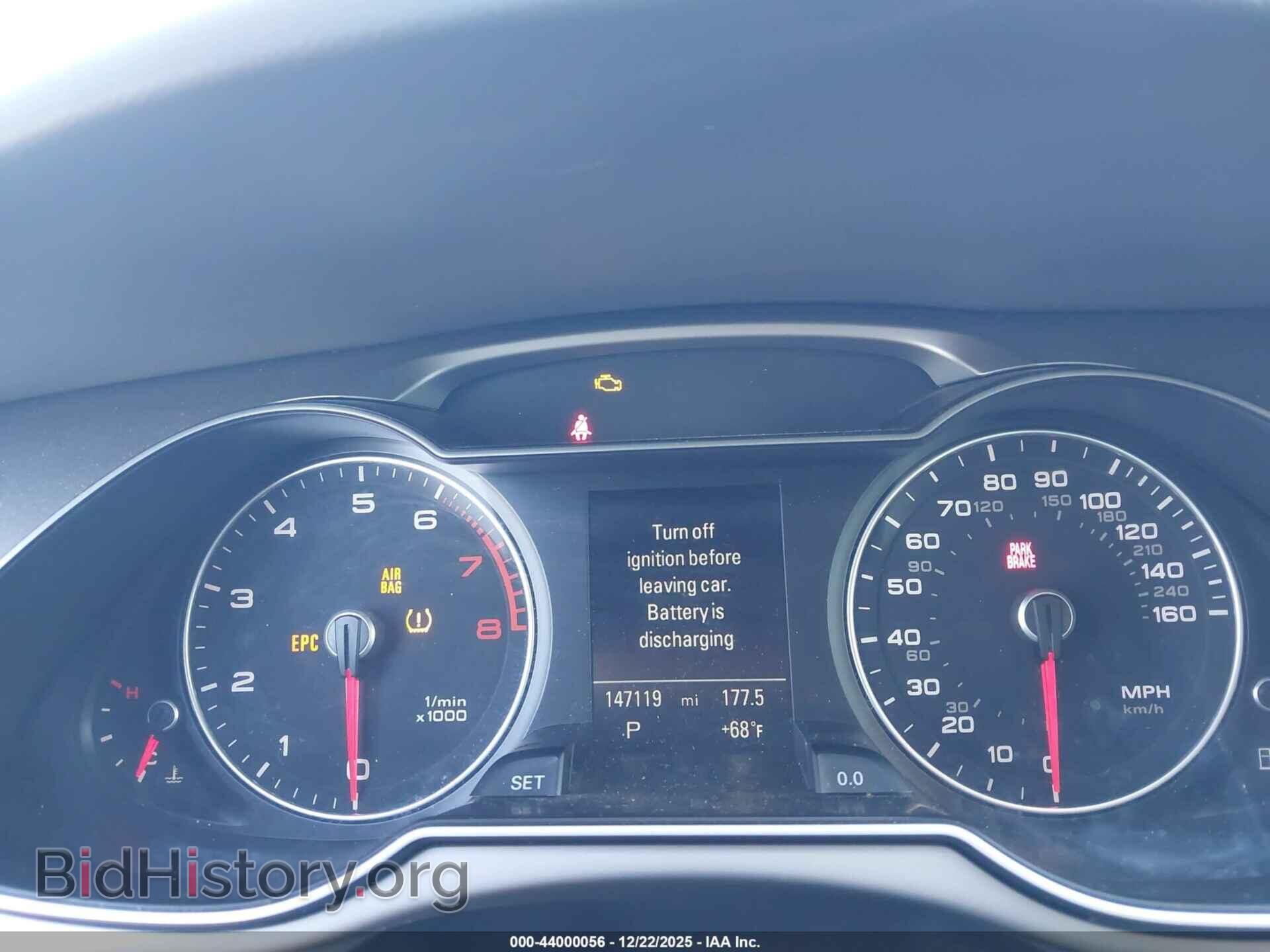 2014 AUDI A4 - VIN: WAUFFAFL4EN041609 - Фото 7
