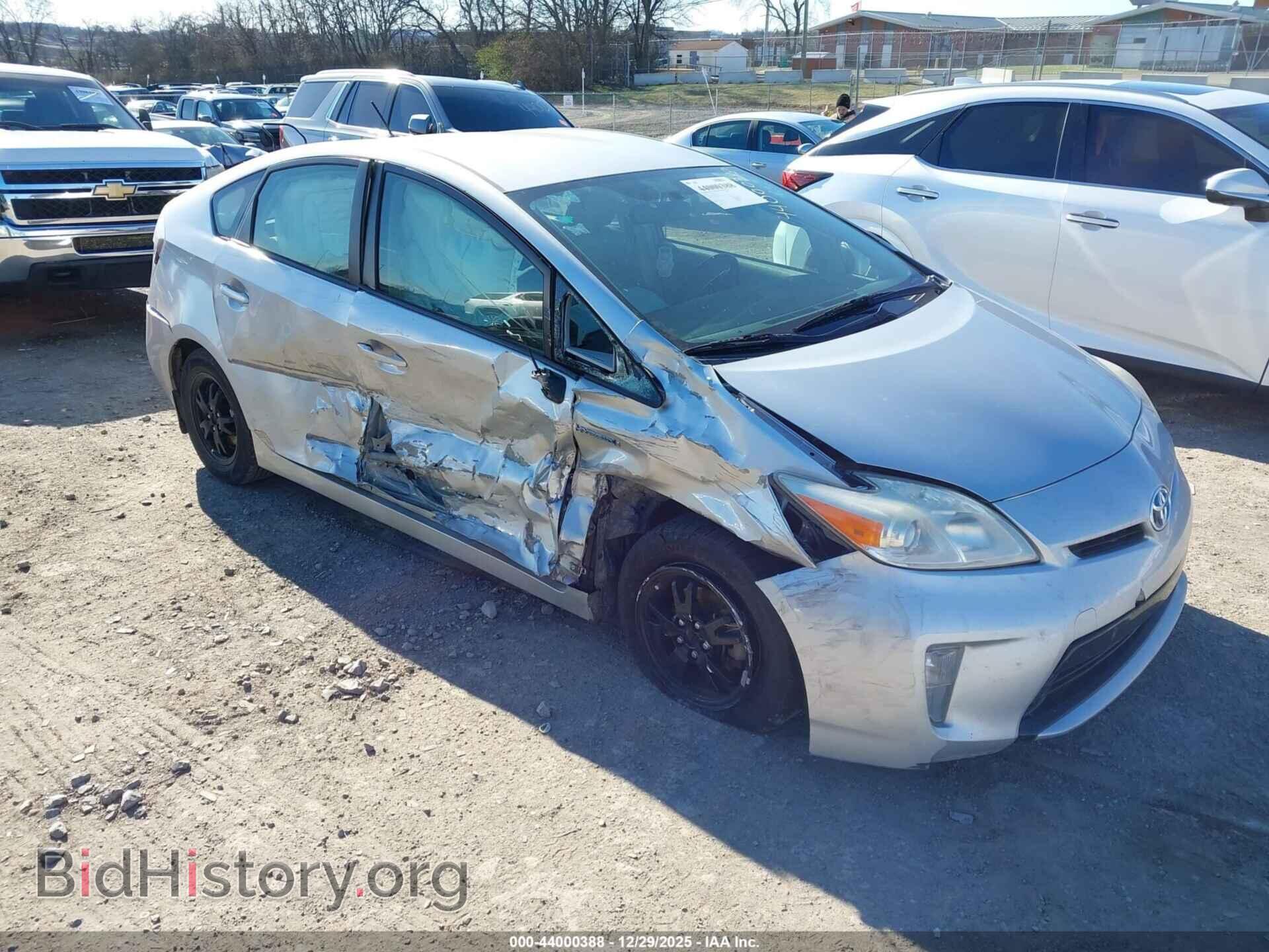 Photo JTDKN3DU2D0355735 - TOYOTA PRIUS 2013