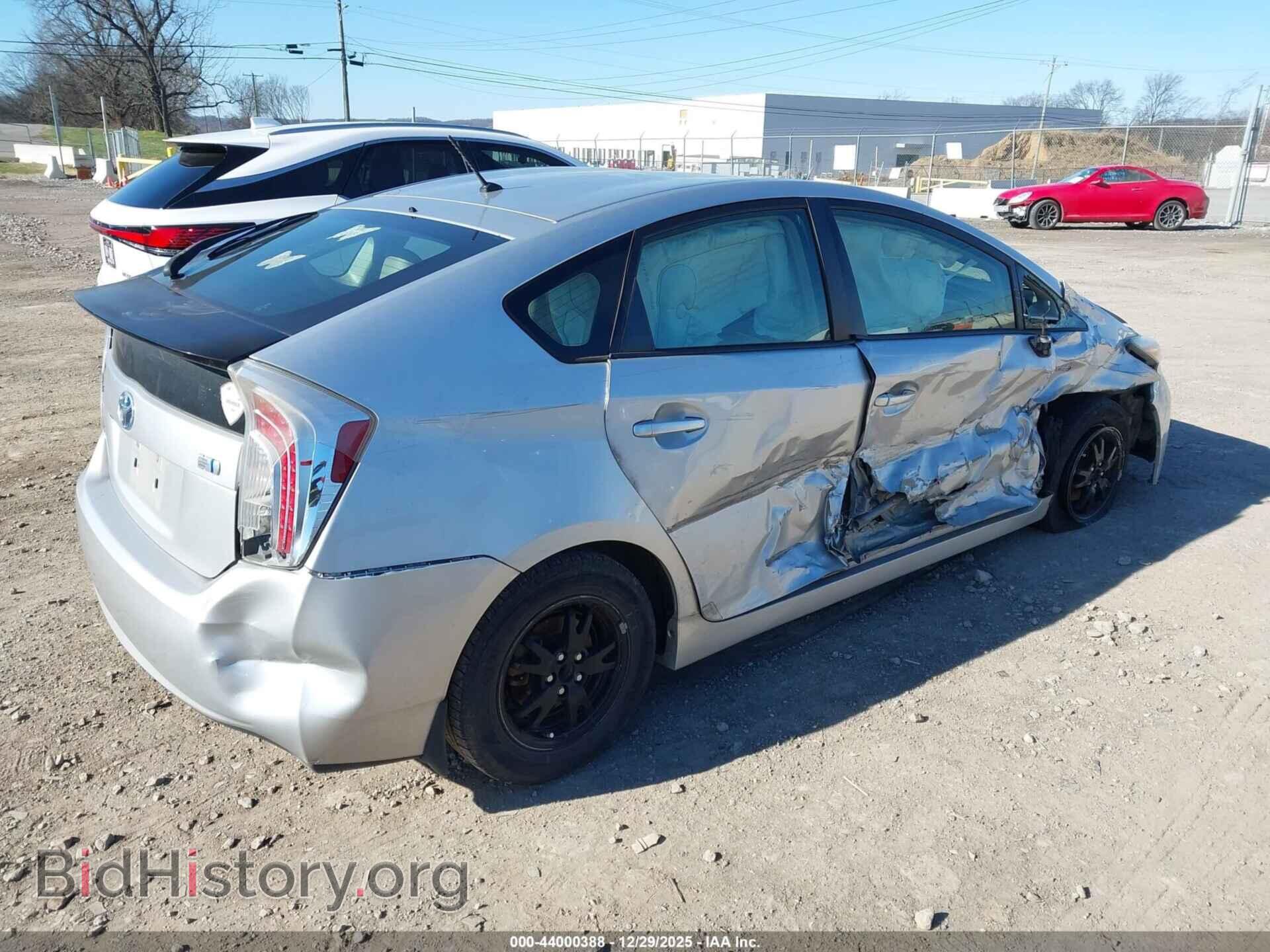 2013 TOYOTA PRIUS - VIN: JTDKN3DU2D0355735 - Фото 4
