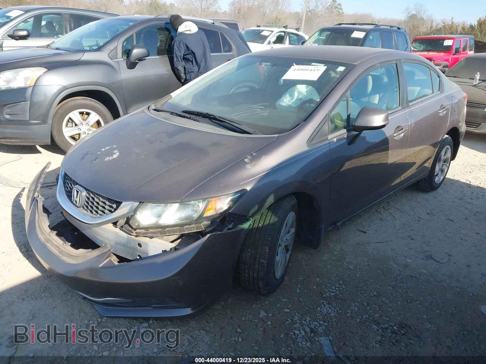 2013 HONDA CIVIC - VIN: 19XFB2F55DE289585 - Фото 2
