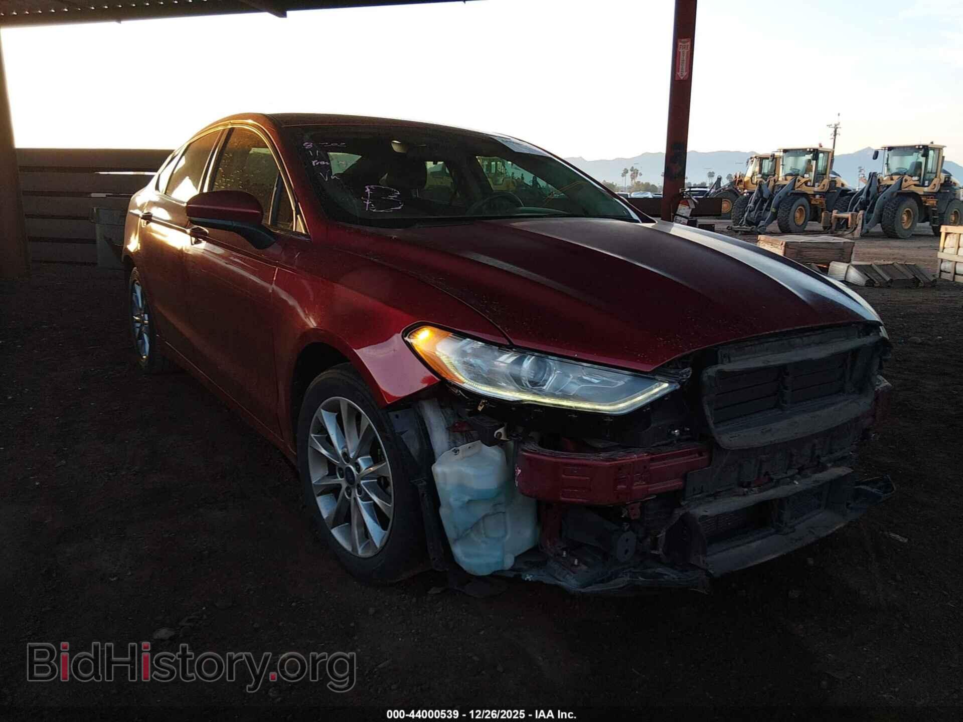 Фотография 3FA6P0HD1HR252970 - FORD FUSION 2017