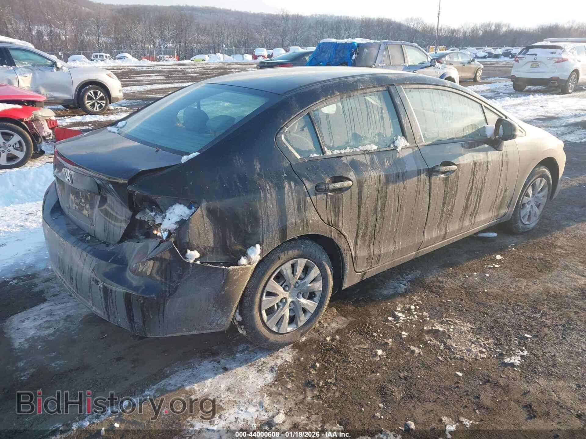 2012 HONDA CIVIC - VIN: 19XFB2F54CE334000 - Фото 4