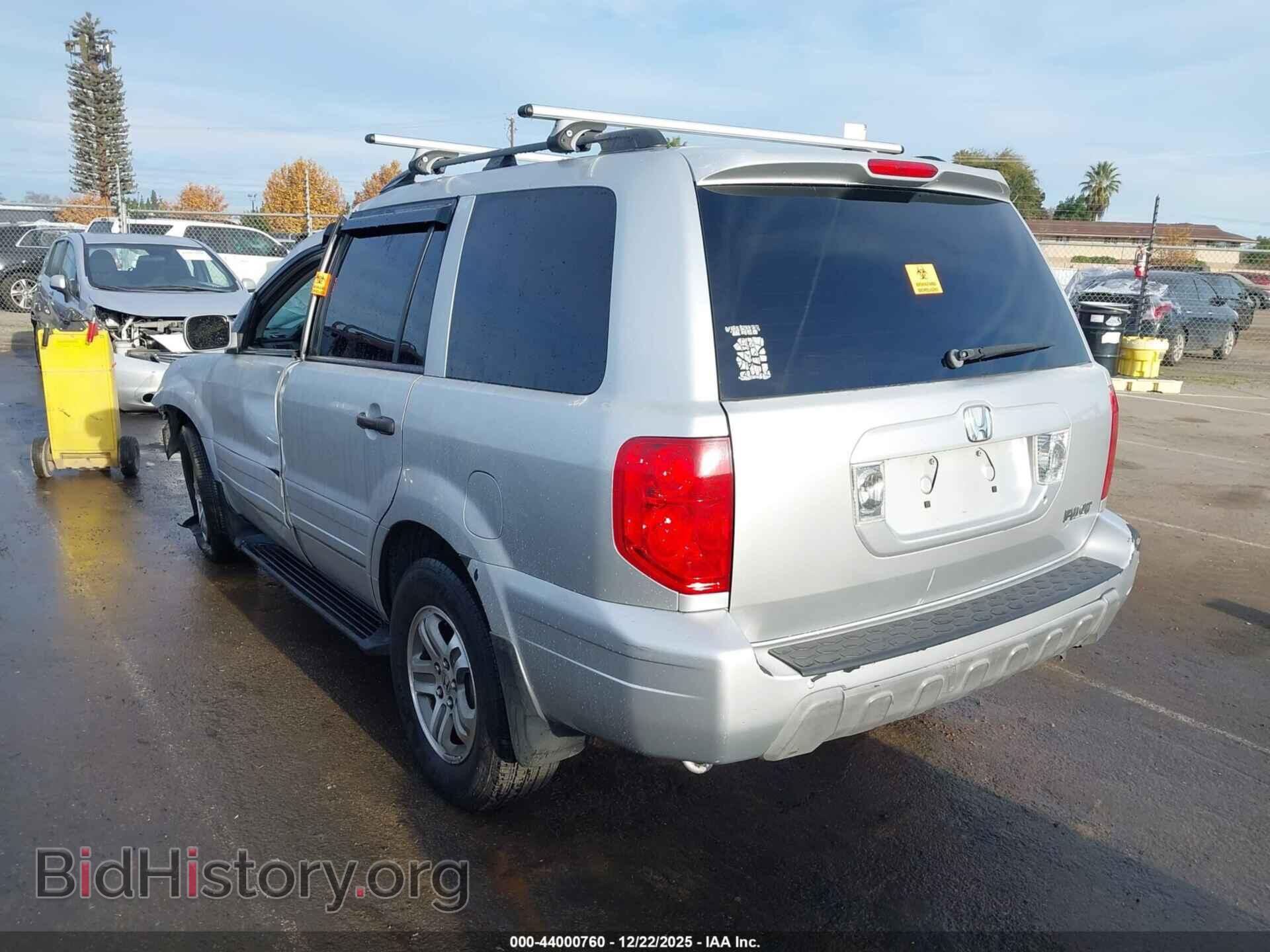 2005 HONDA PILOT - VIN: 2HKYF18535H526592 - Фото 3