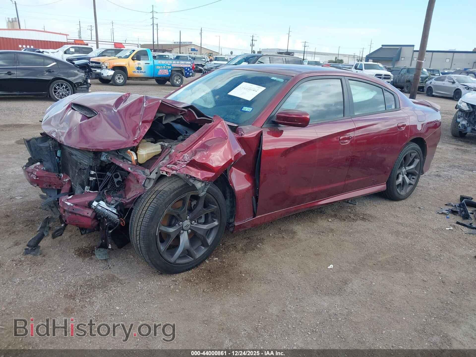 2019 DODGE CHARGER - VIN: 2C3CDXHG2KH605572 - Фото 2