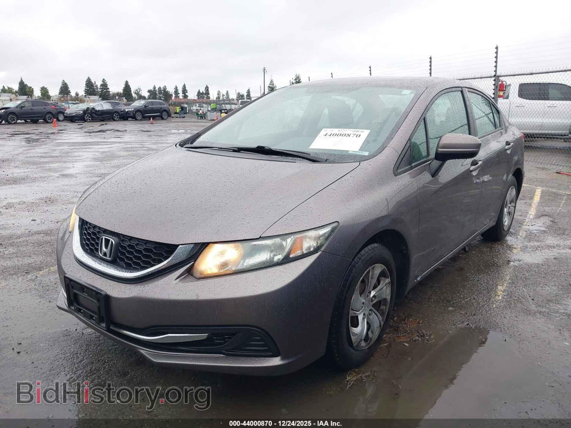 2015 HONDA CIVIC - VIN: 19XFB2F59FE254115 - Фото 2