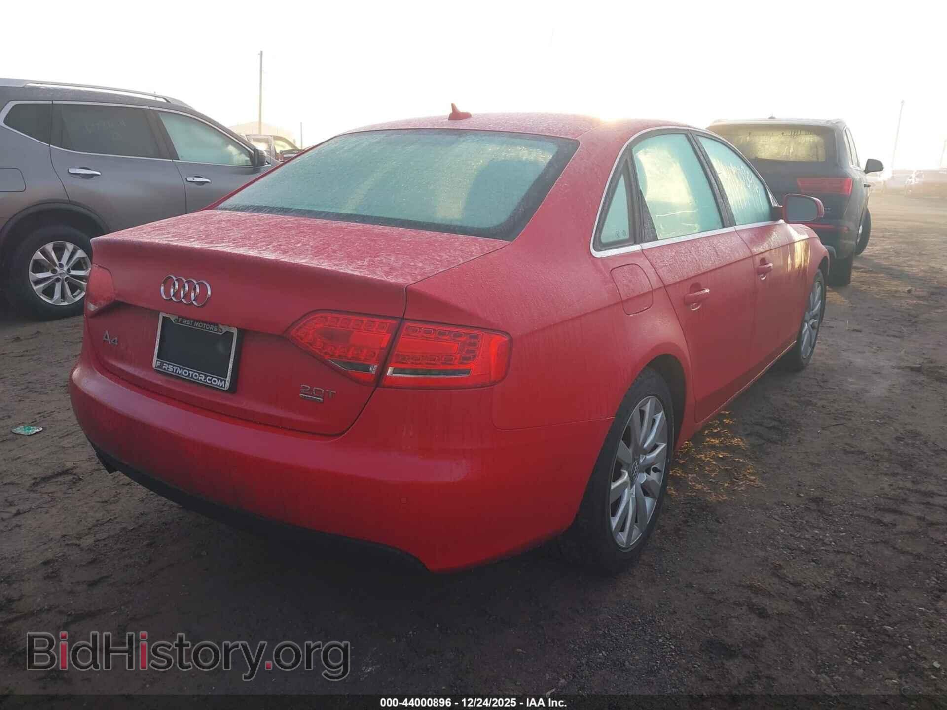 2011 AUDI A4 - VIN: WAUFFAFL6BN033054 - Фото 4