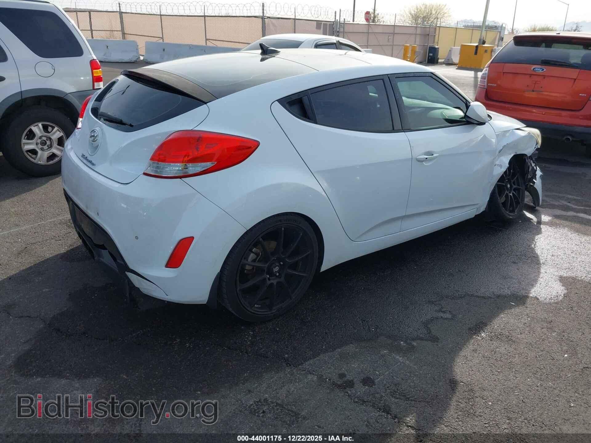 2014 HYUNDAI VELOSTER - VIN: KMHTC6AD3EU200925 - Фото 4