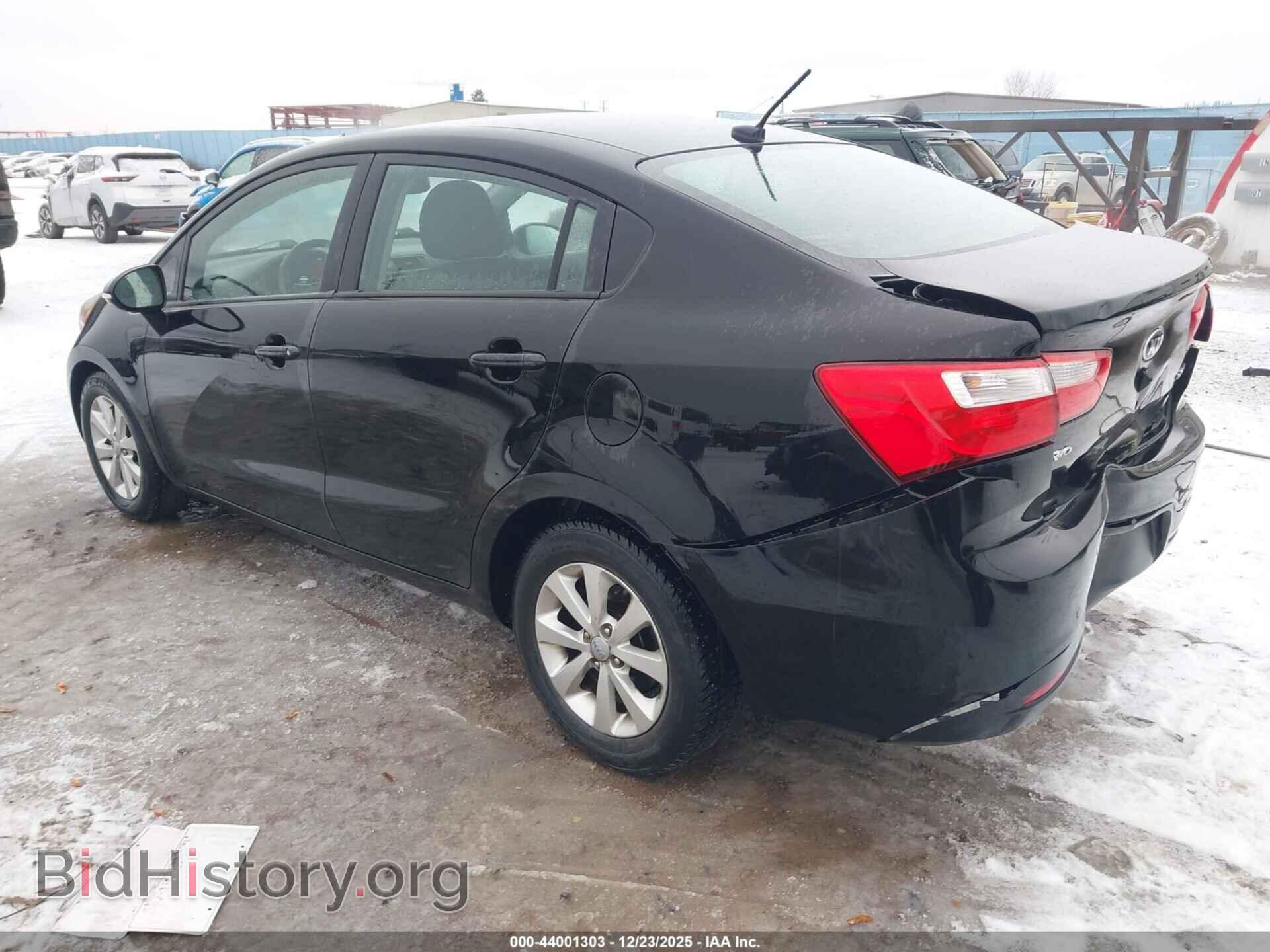 2013 KIA RIO - VIN: KNADN4A38D6309587 - Фото 3