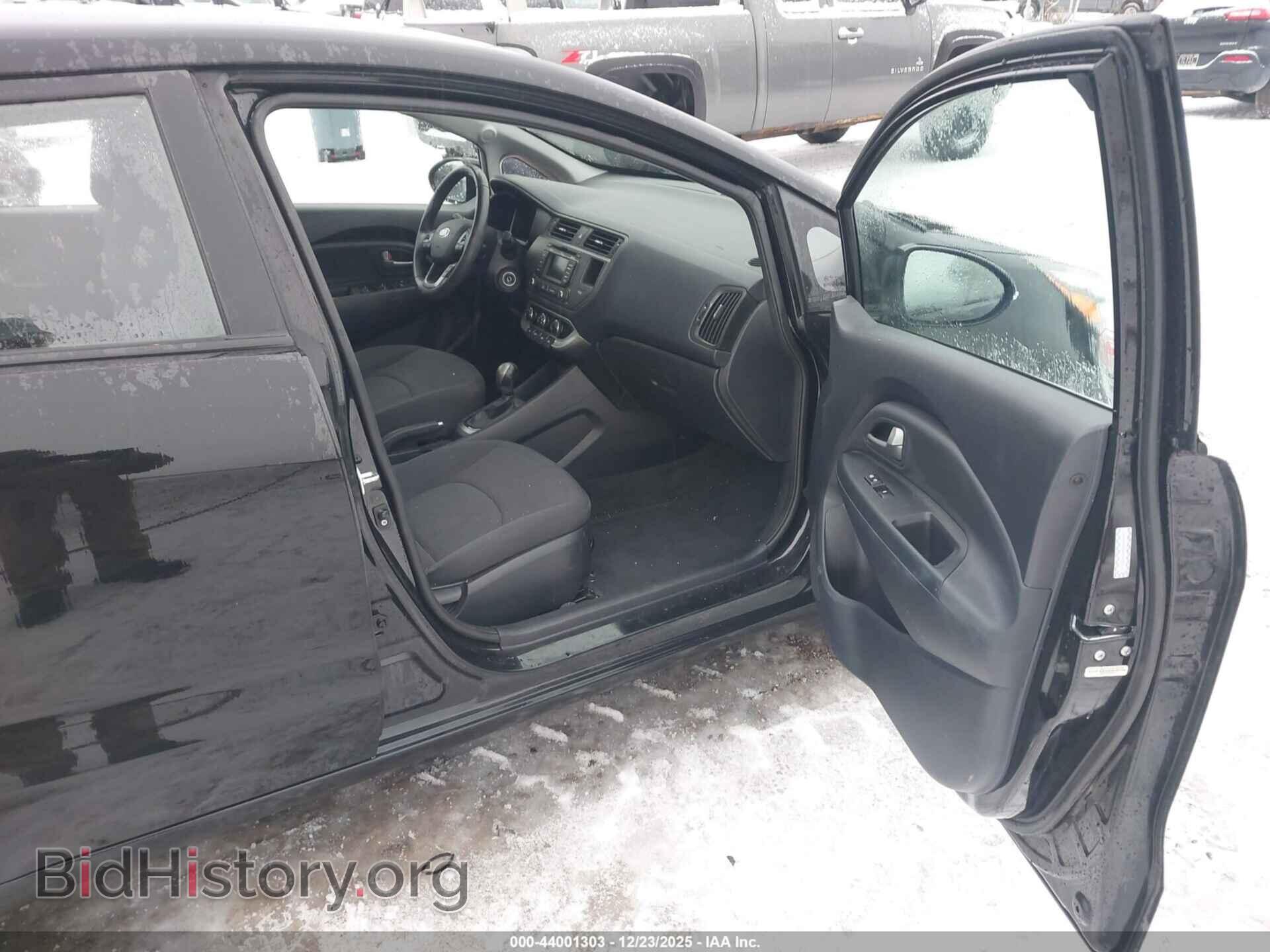 2013 KIA RIO - VIN: KNADN4A38D6309587 - Фото 5