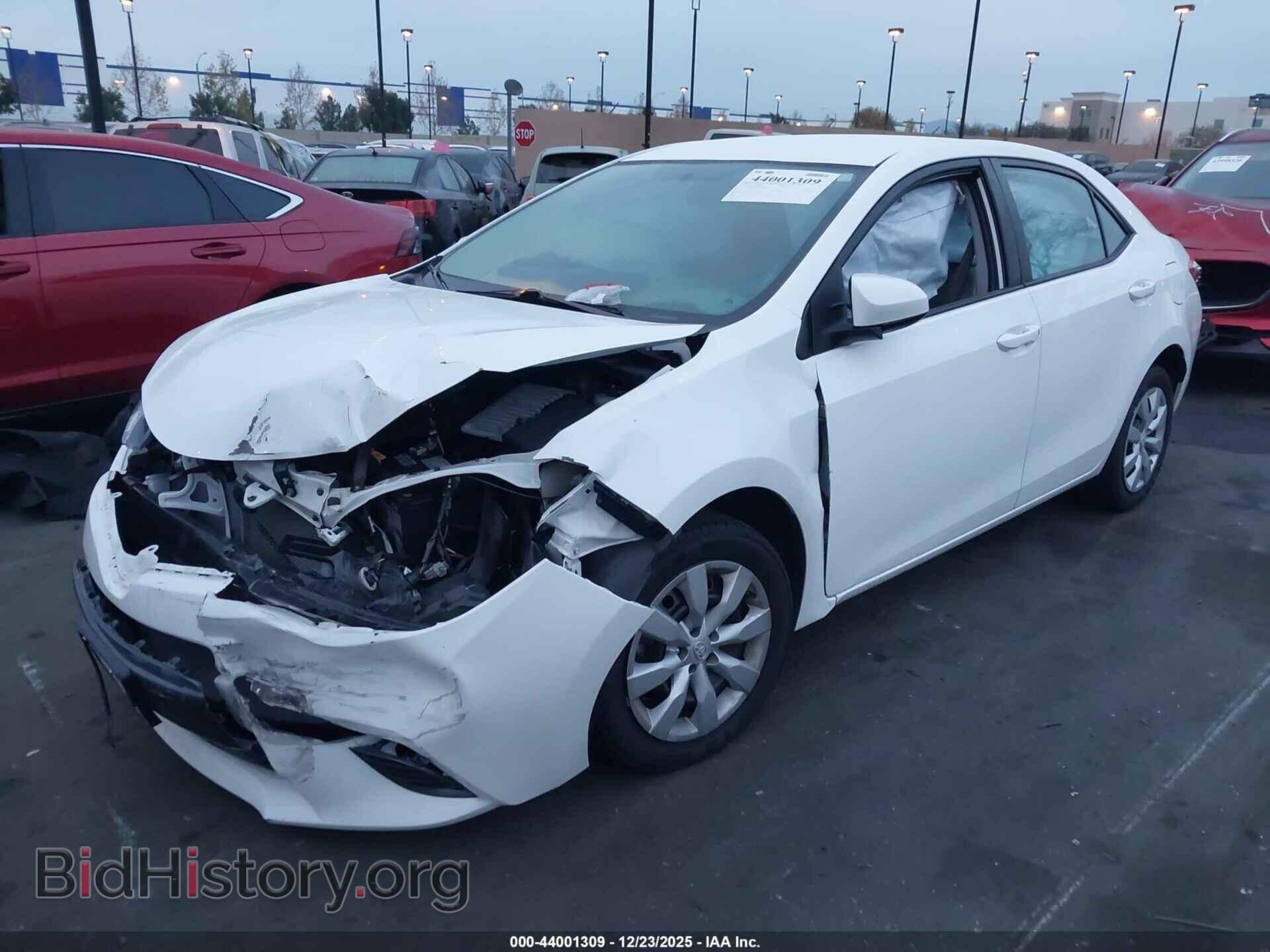 2016 TOYOTA COROLLA - VIN: 5YFBURHE2GP487199 - Фото 2