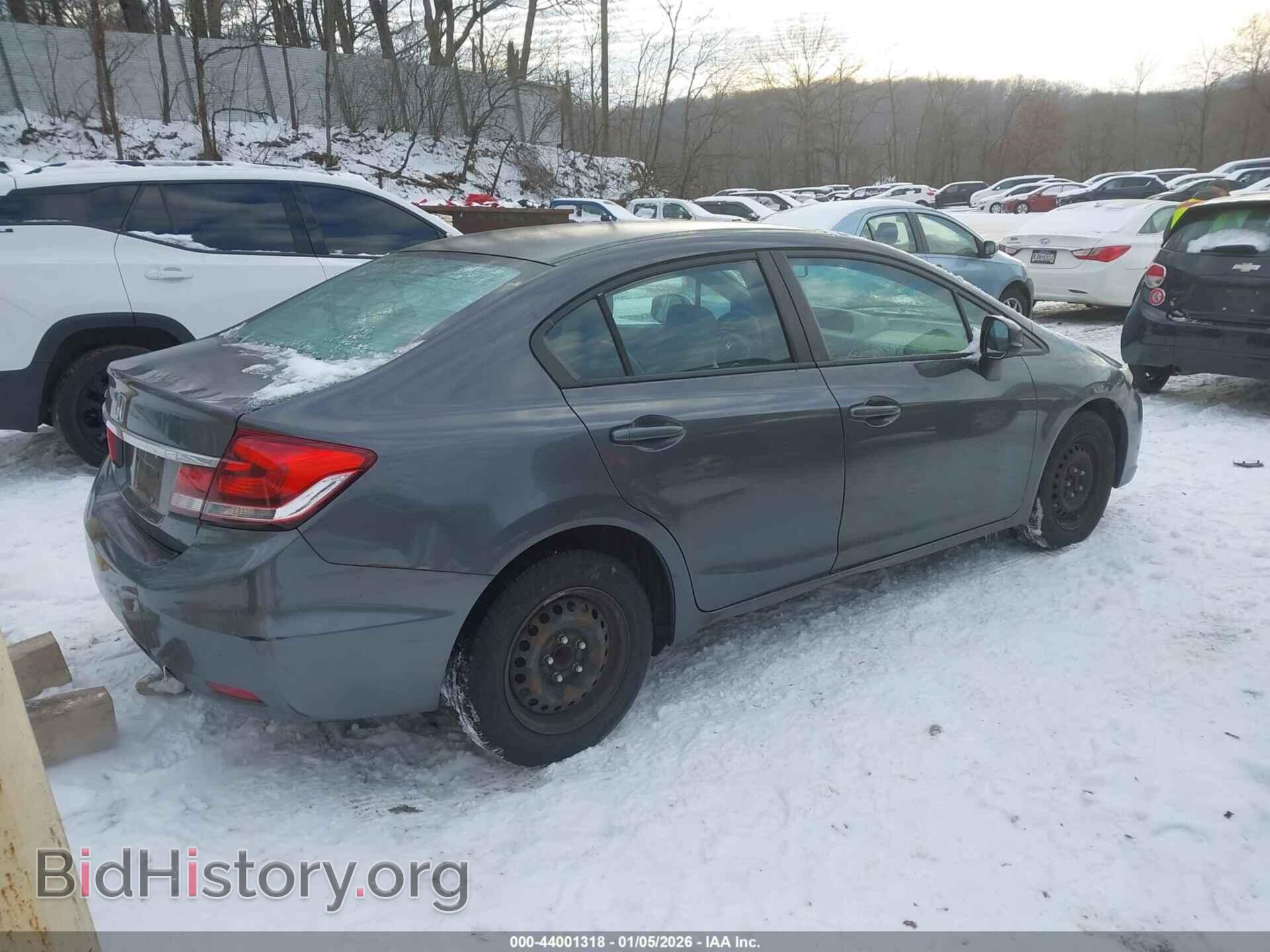2013 HONDA CIVIC - VIN: 2HGFB2F55DH556472 - Фото 4