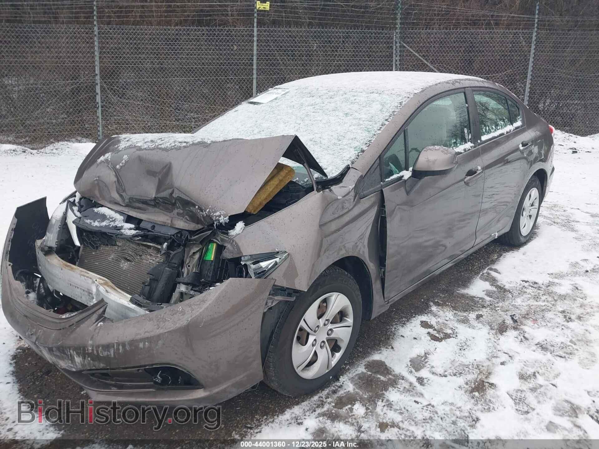 2013 HONDA CIVIC - VIN: 19XFB2F53DE271487 - Фото 2