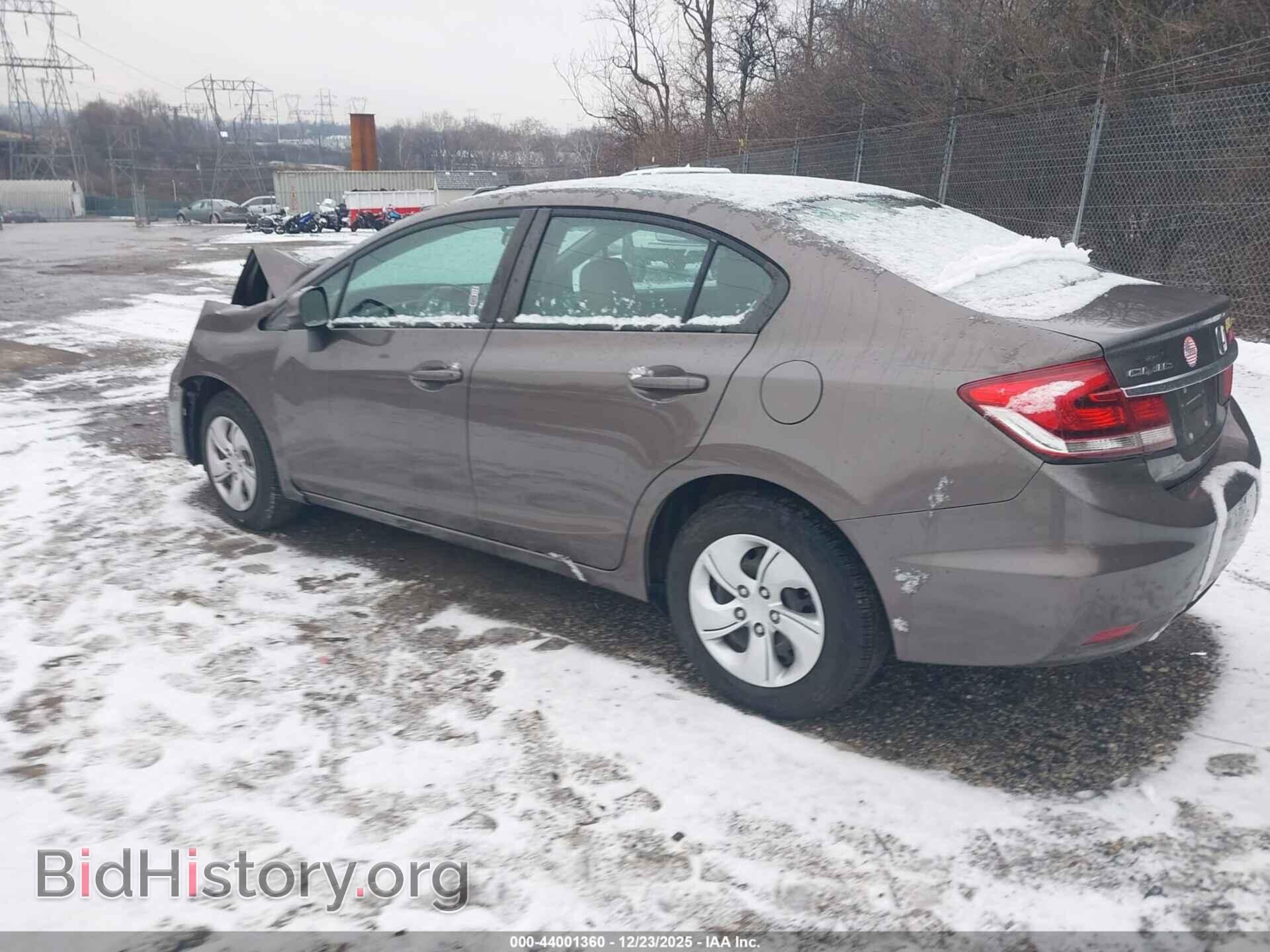 2013 HONDA CIVIC - VIN: 19XFB2F53DE271487 - Фото 3