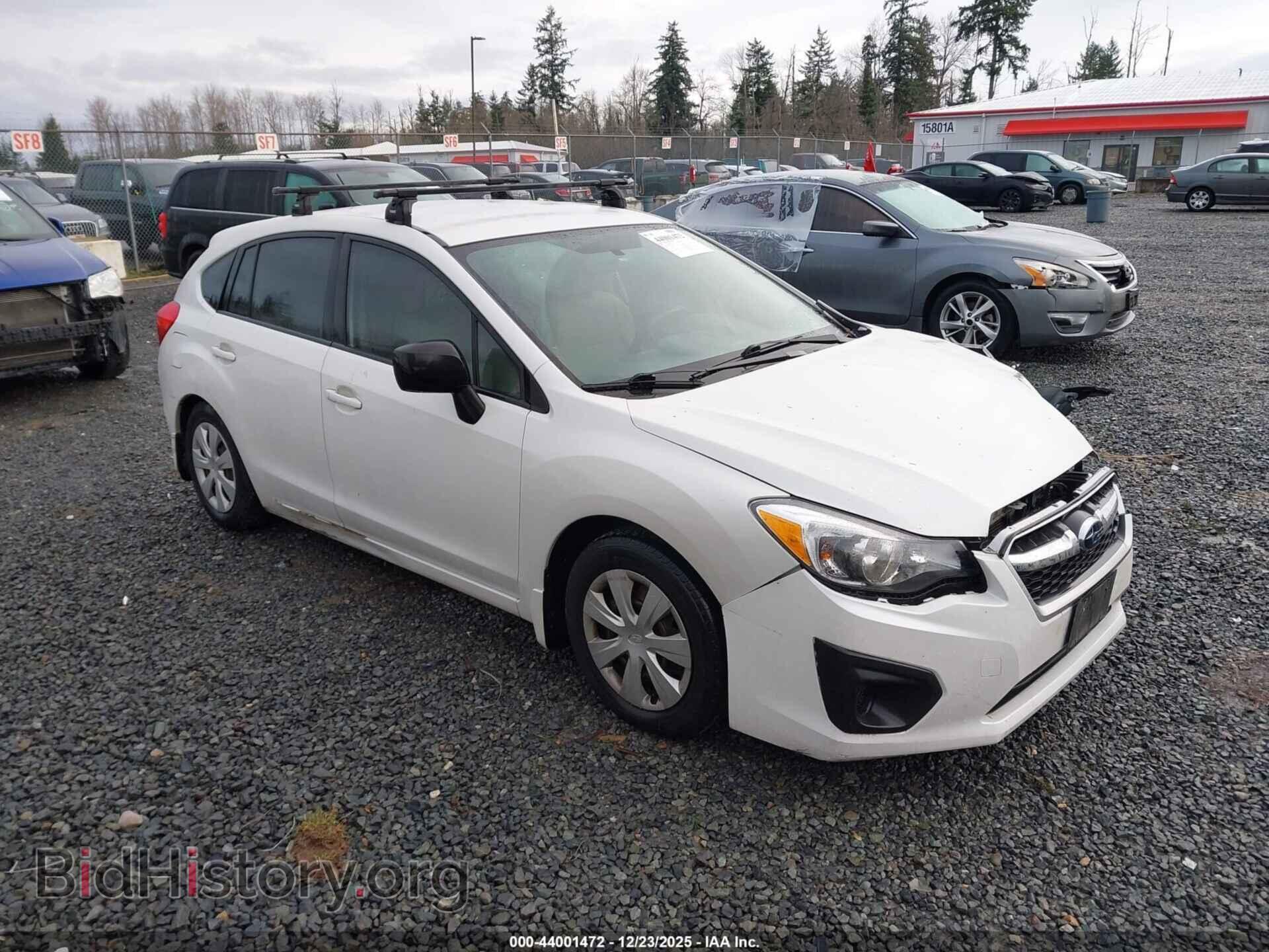 Photo JF1GPAA63CH210218 - SUBARU IMPREZA 2012