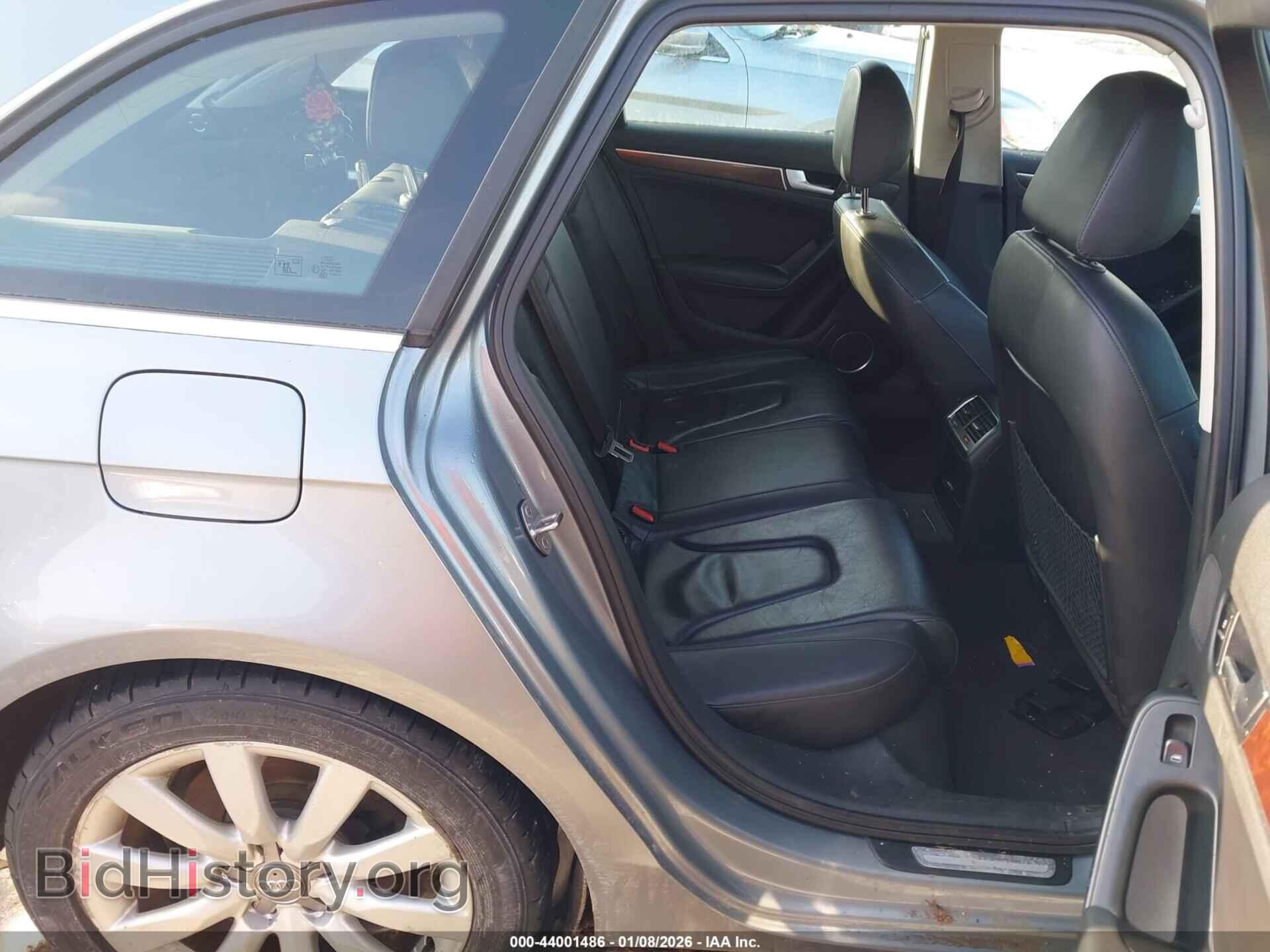 2011 AUDI A4 - VIN: WAUWFAFL0BA121069 - Фото 8