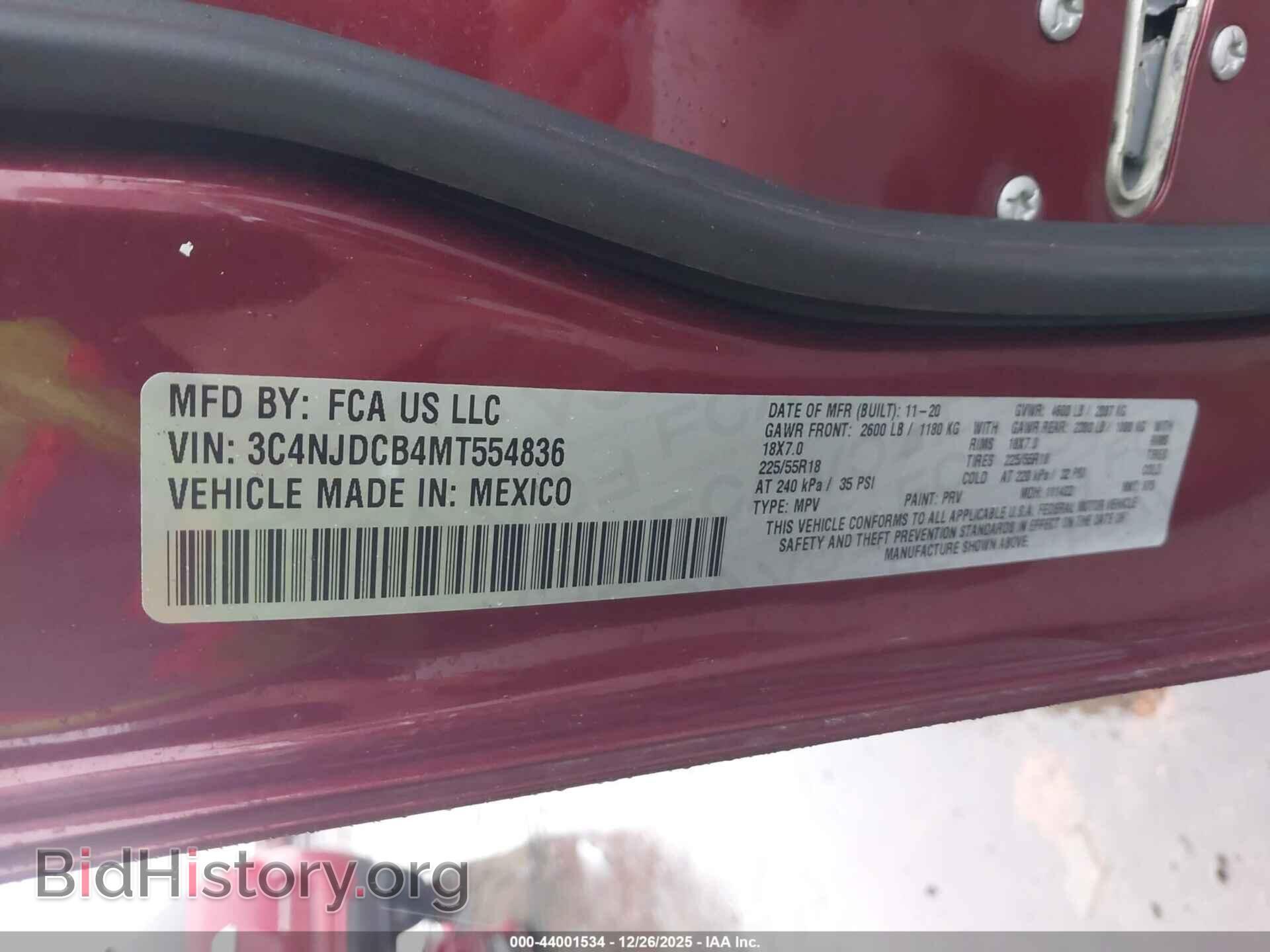 2021 JEEP COMPASS - VIN: 3C4NJDCB4MT554836 - Photo 9