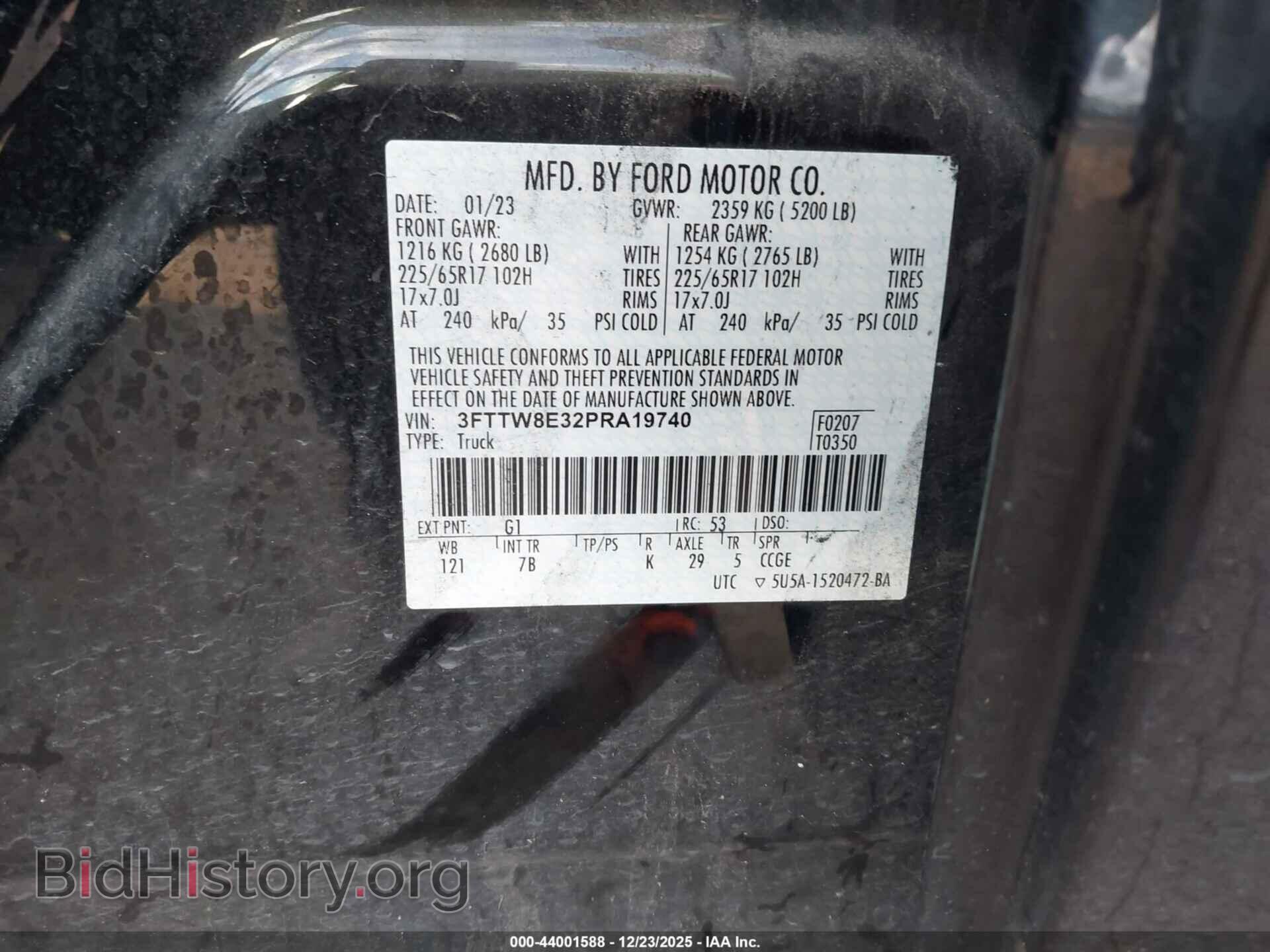 2023 FORD MAVERICK - VIN: 3FTTW8E32PRA19740 - Фото 9