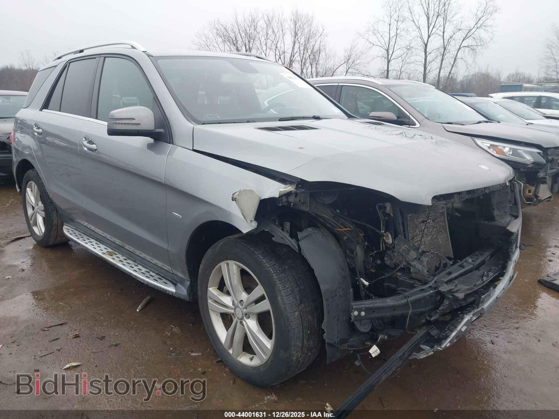 Photo 4JGDA5HB6CA025836 - MERCEDES-BENZ ML 350 2012